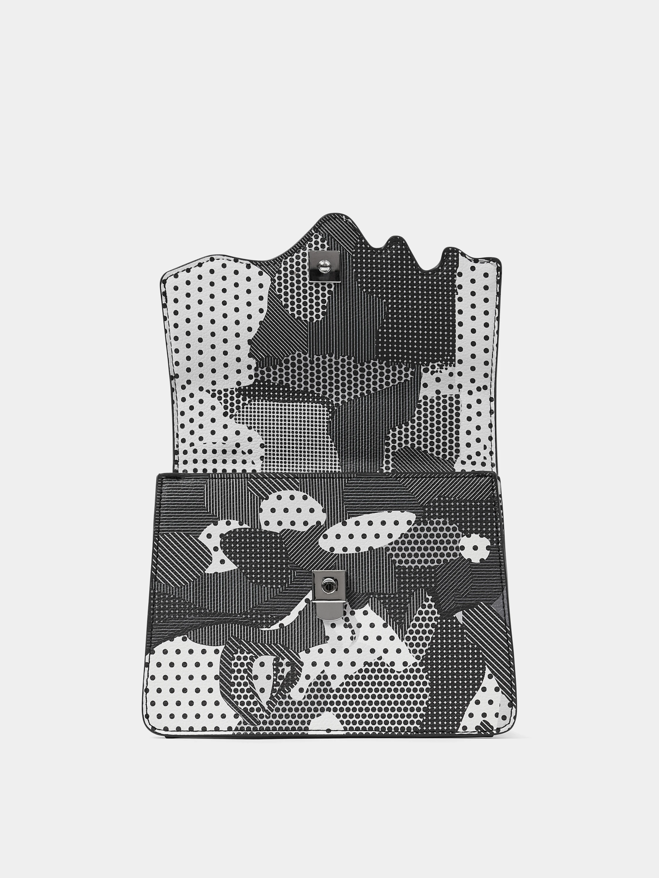 Сумка KidSuper Kissing Bag Regular Black/White