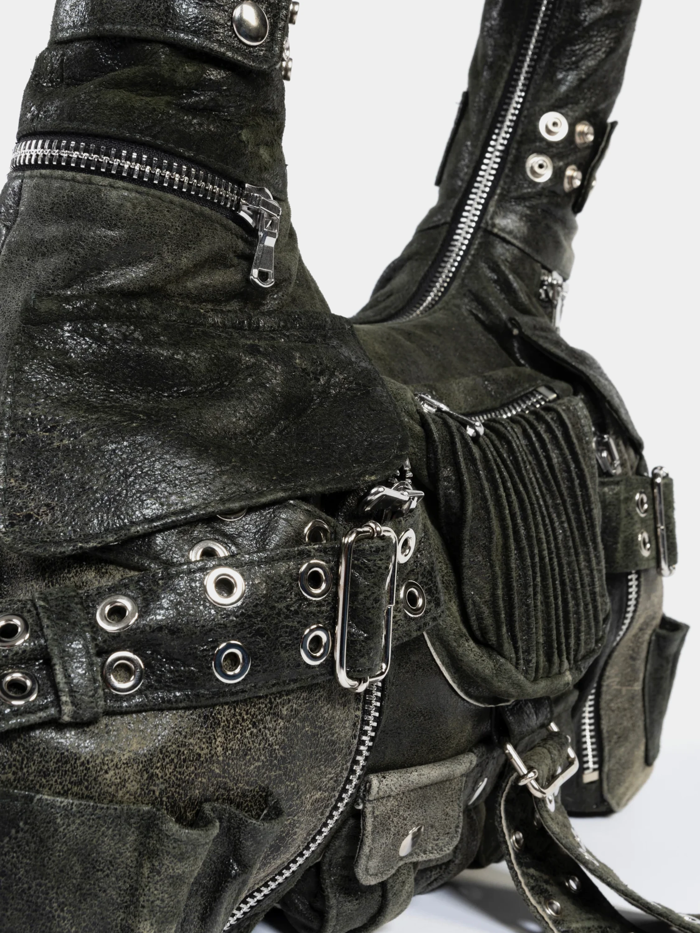 Сумка NO/FAITH STUDIOS Leather Multipocket Bag 003
