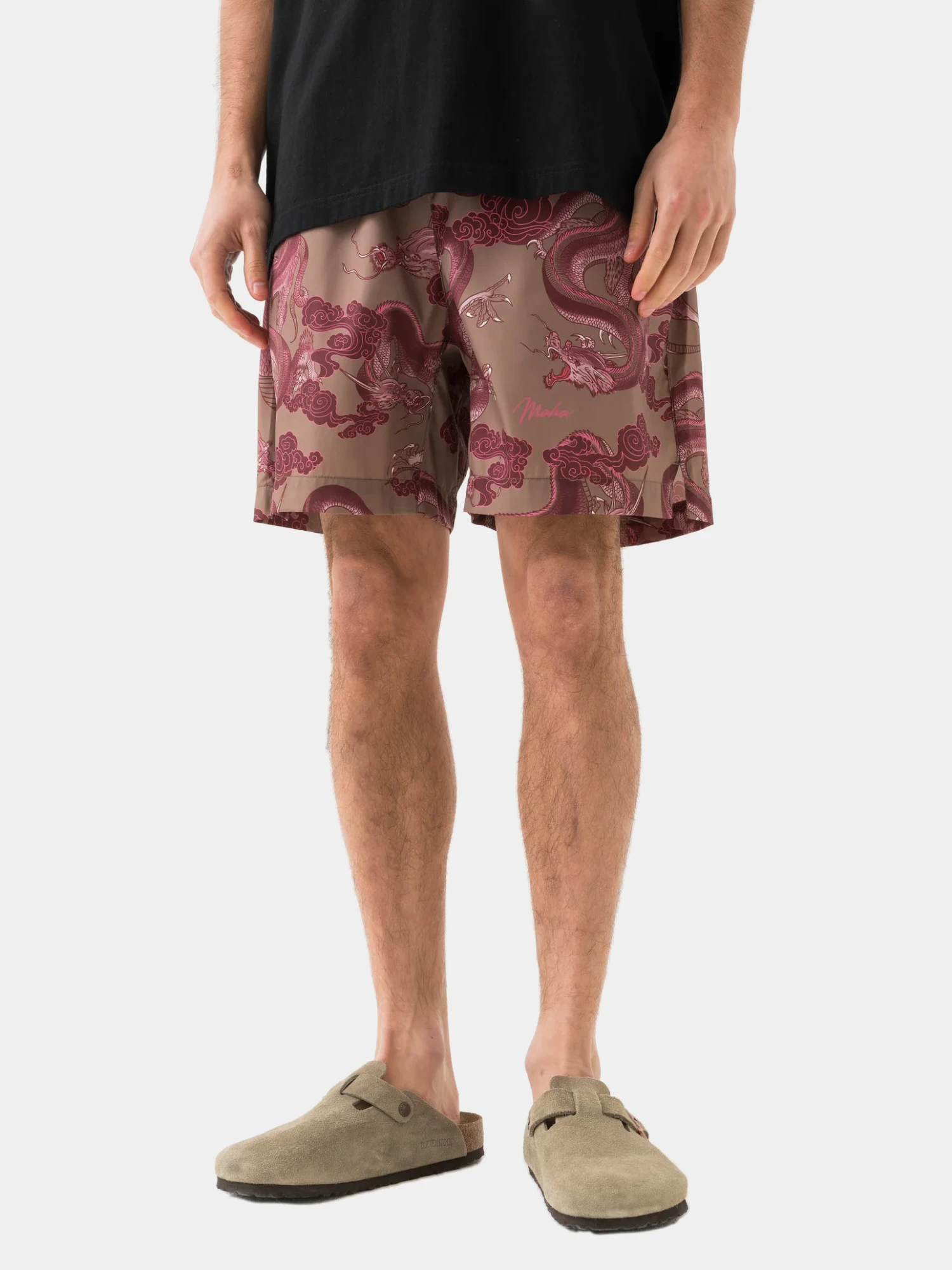 Плавки MAHARISHI 1549 Dragon Swim Shorts Olive
