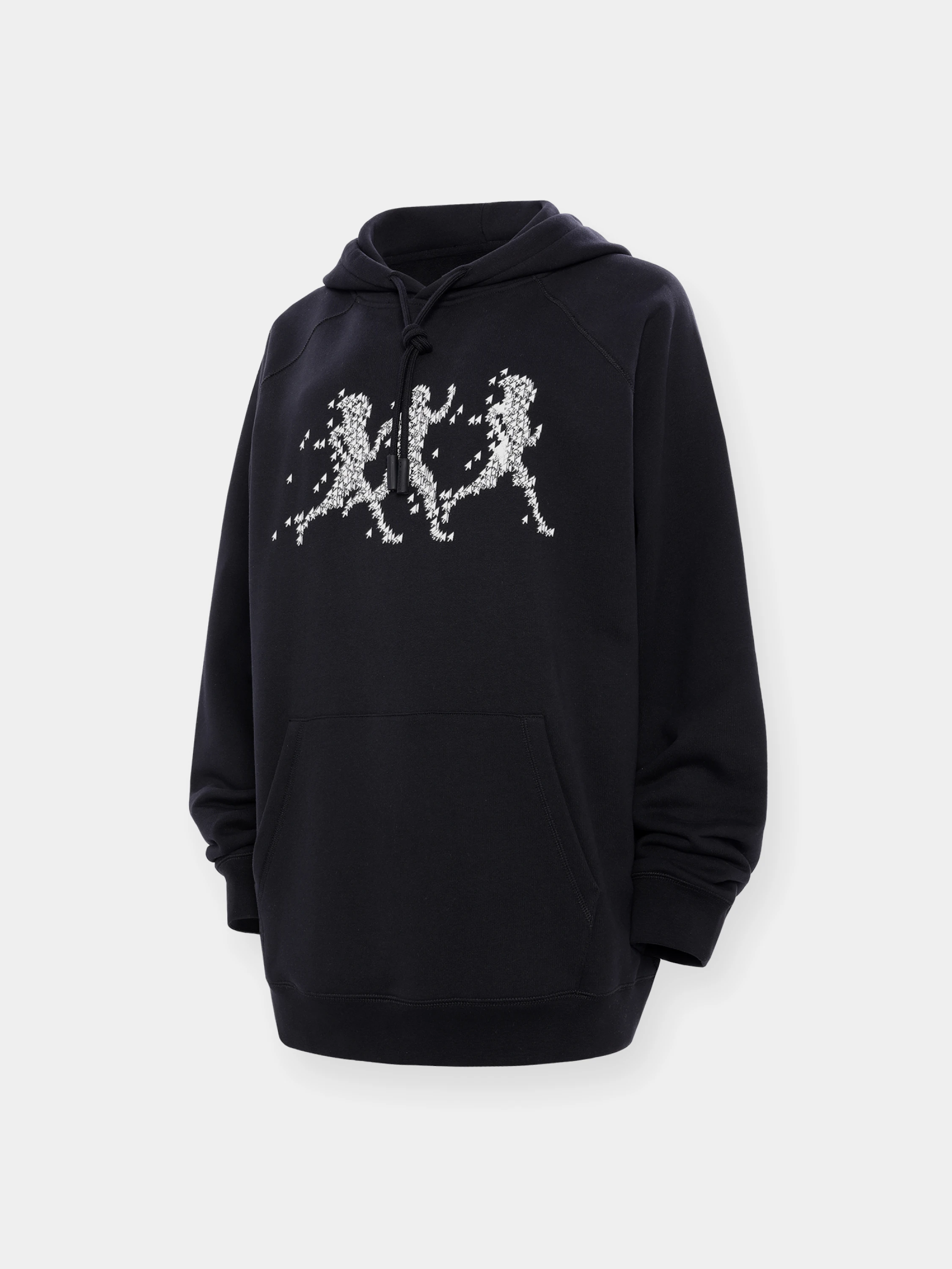 Худи 3.PARADIS Running Kids Hooded Washed Black