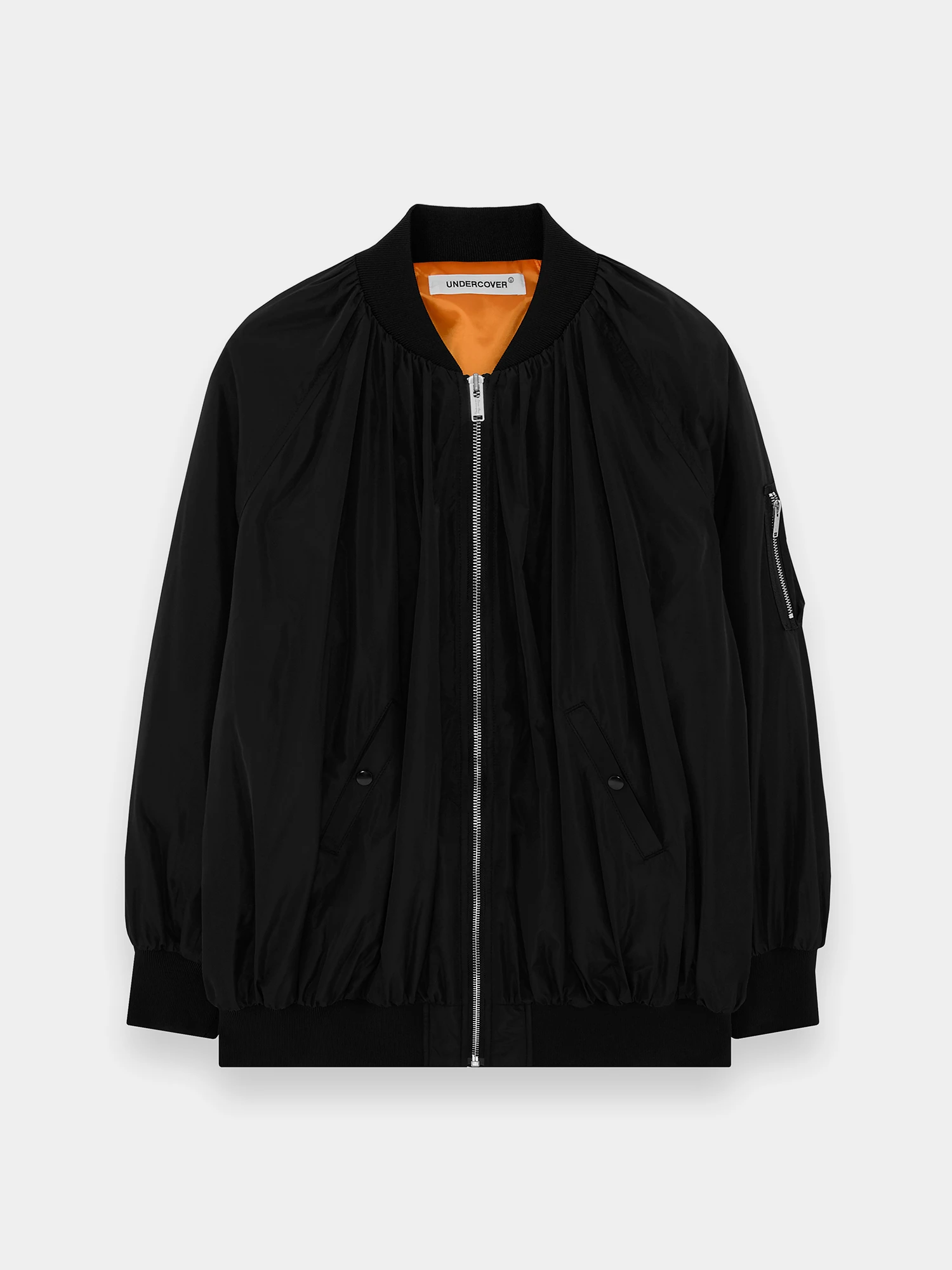 Женский бомбер UNDERCOVER Taffeta Drape MA-1 Black