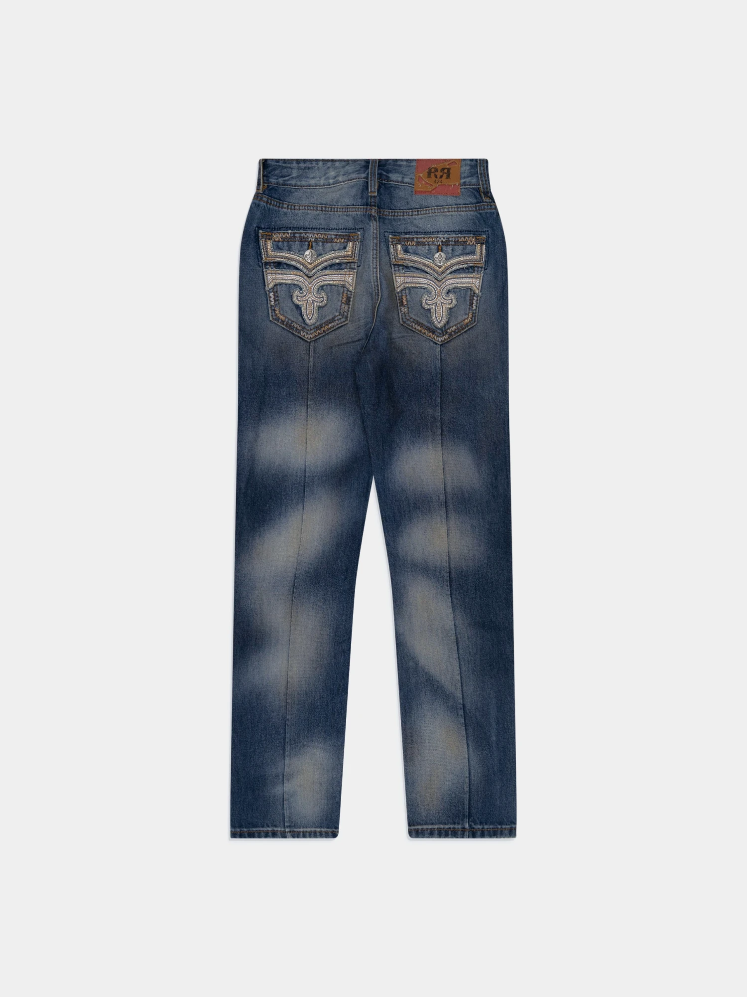 Джинсы 424 x Rock Revival RR Moto Pant Dark Washing