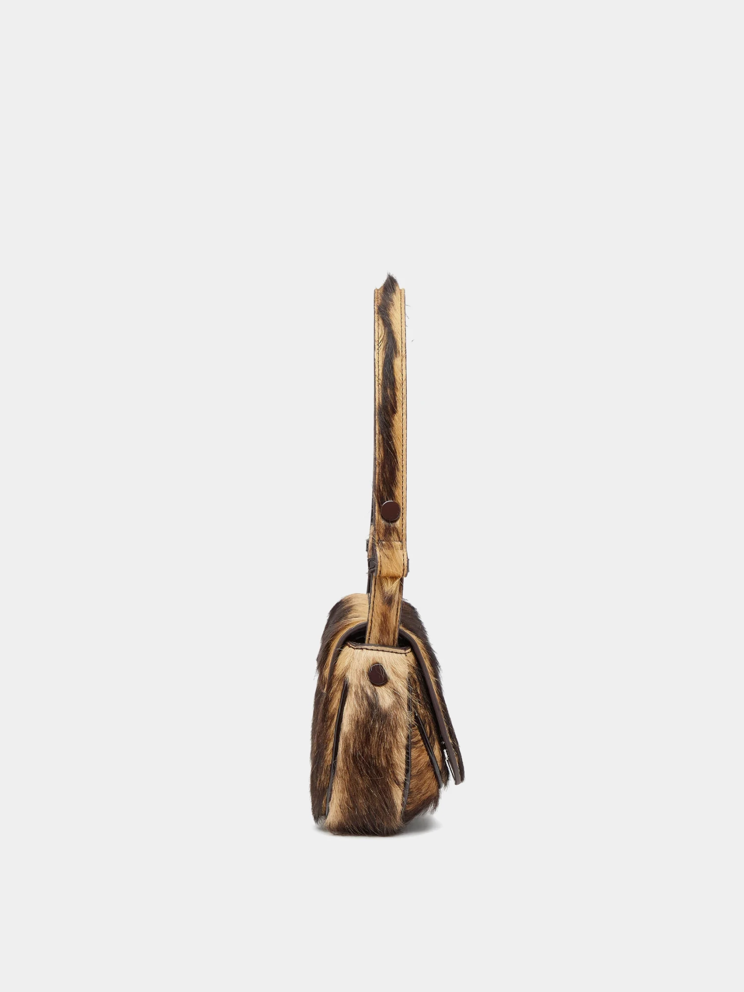 Сумка Diesel Play Clutch Hairy Leather Brown