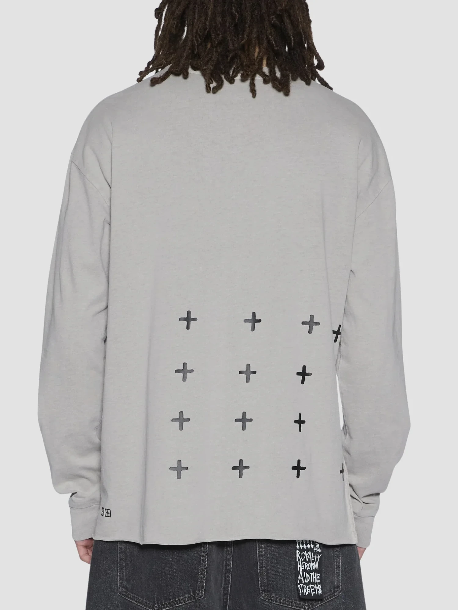 Лонгслив Ksubi All Day Biggie LS Dust Grey