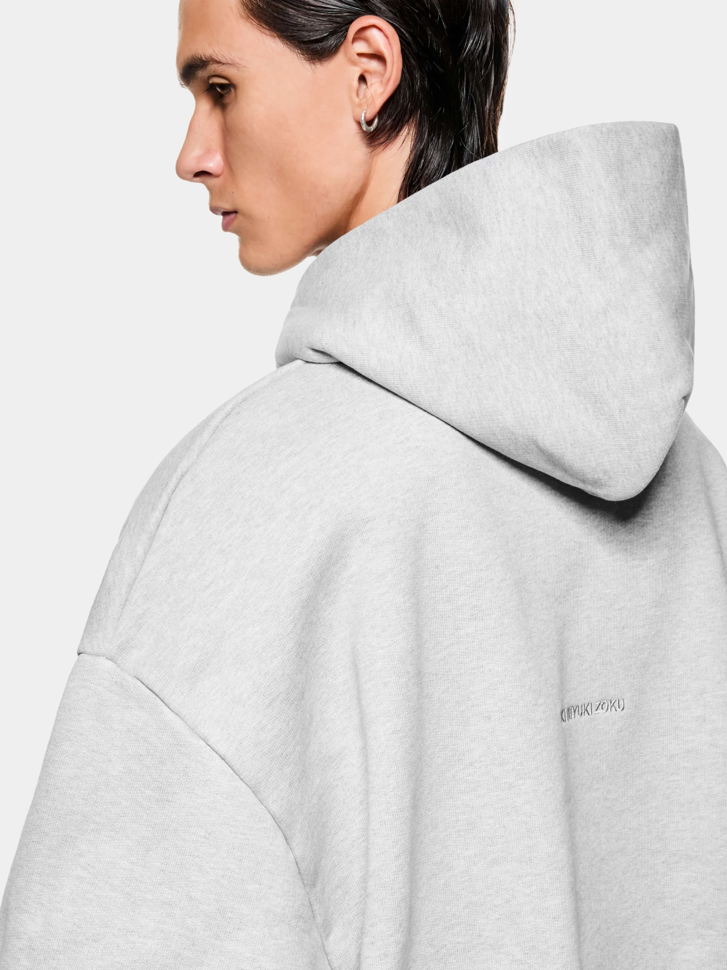 Худи MKI MIYUKI ZOKU 800 GSM Superweight Grey