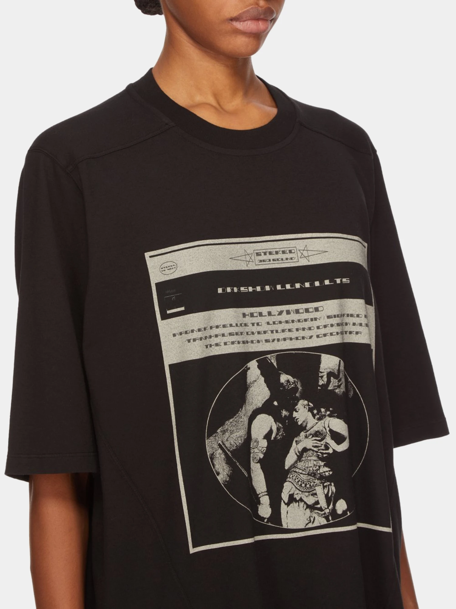 Футболка RICK OWENS DRKSHDW Walrus Black/Pearl