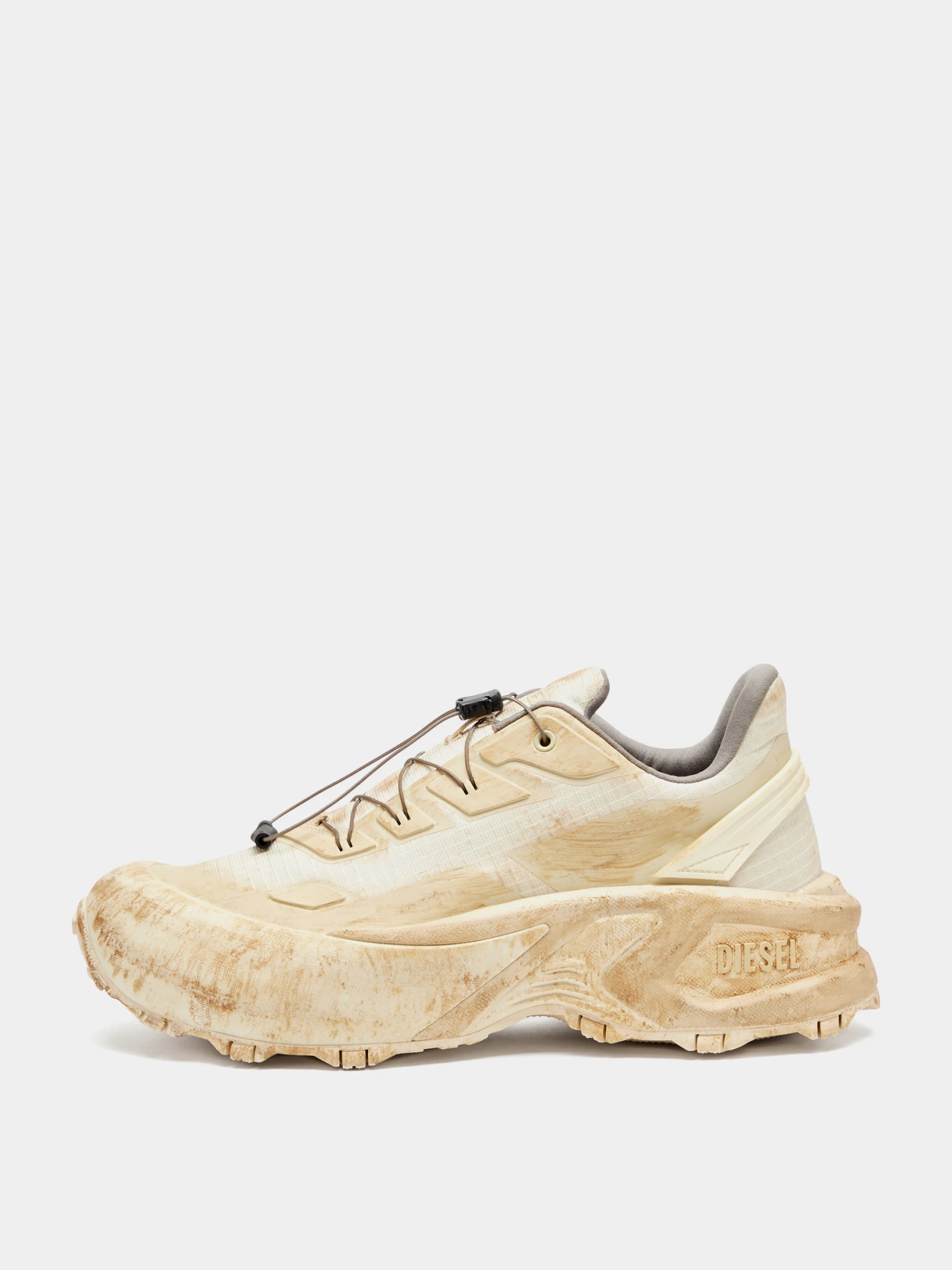 Кроссовки Diesel D-Cage Runner Creme/Fallen Rock/Gravel