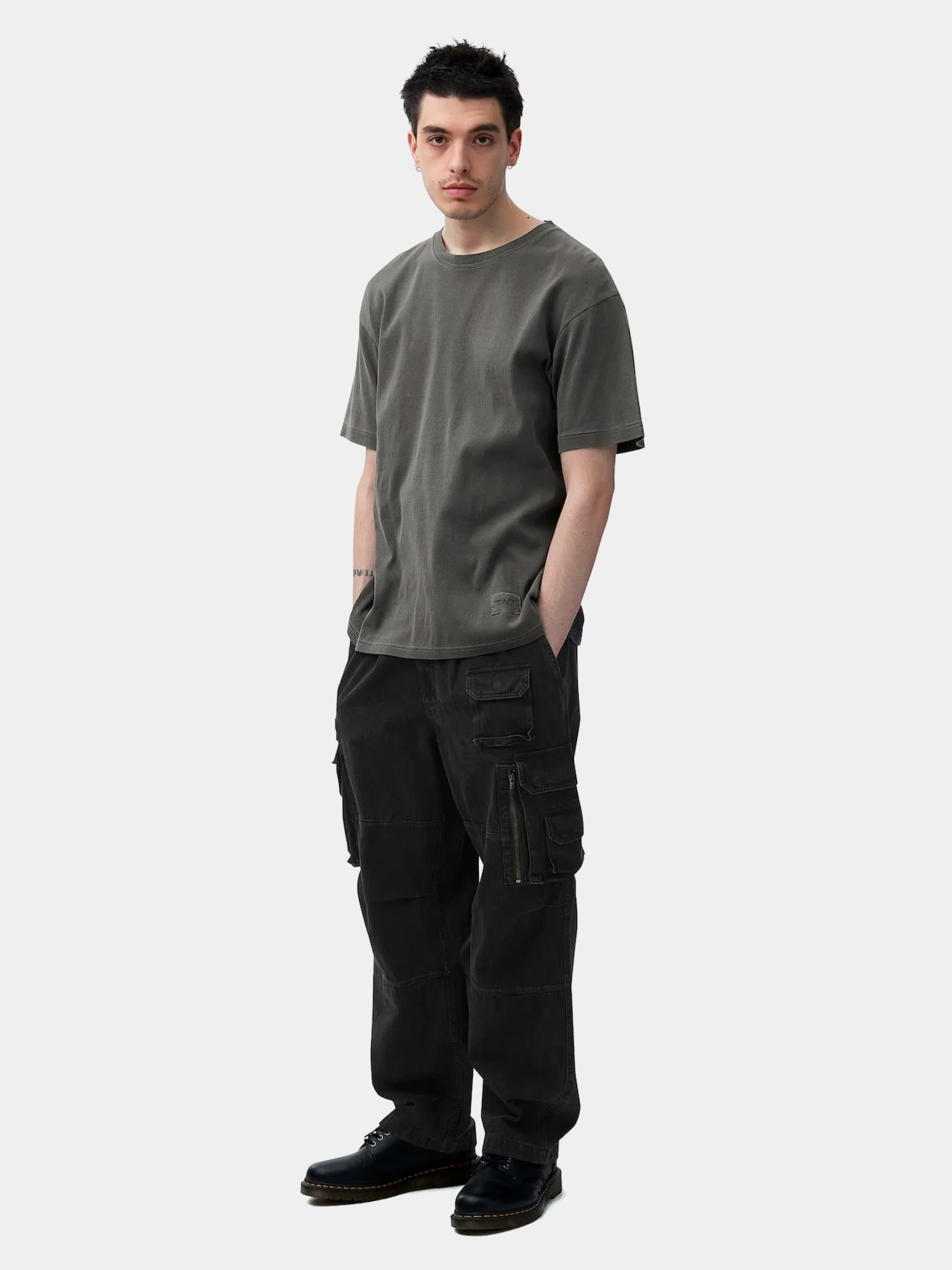 Футболка thisisneverthat TNT Jacquard Tee Charcoal
