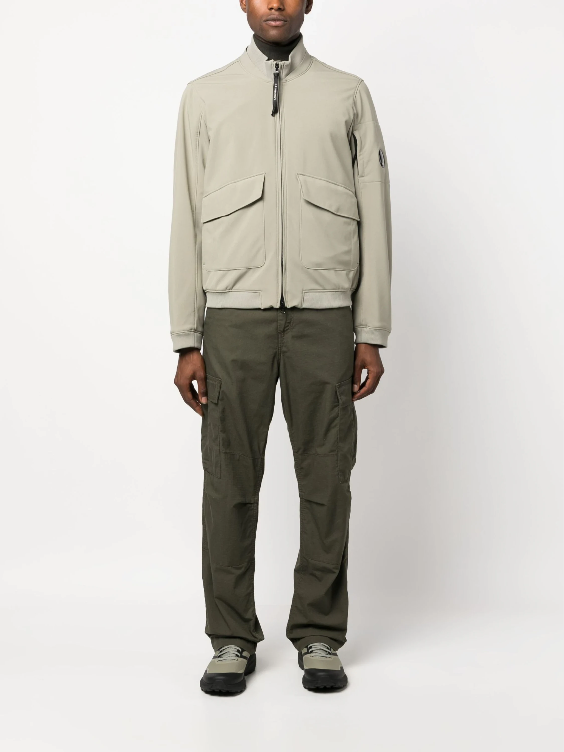 Бомбер C.P. Company C.P. Shell-R Bomber White