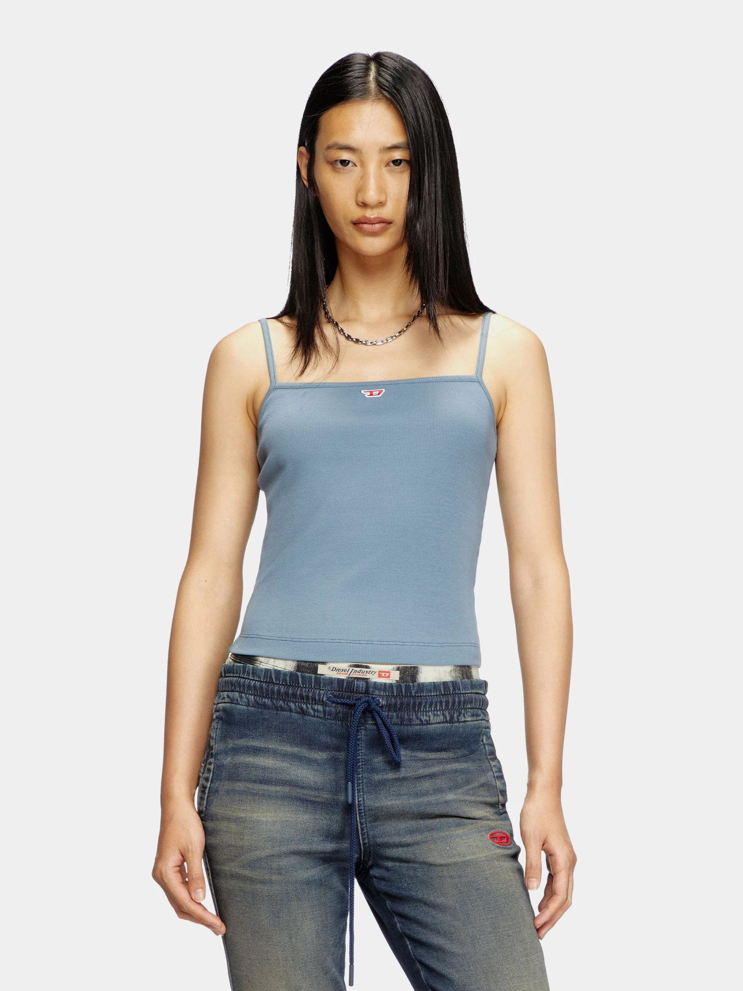 Женская майка Diesel T-Hop-D Top Blue