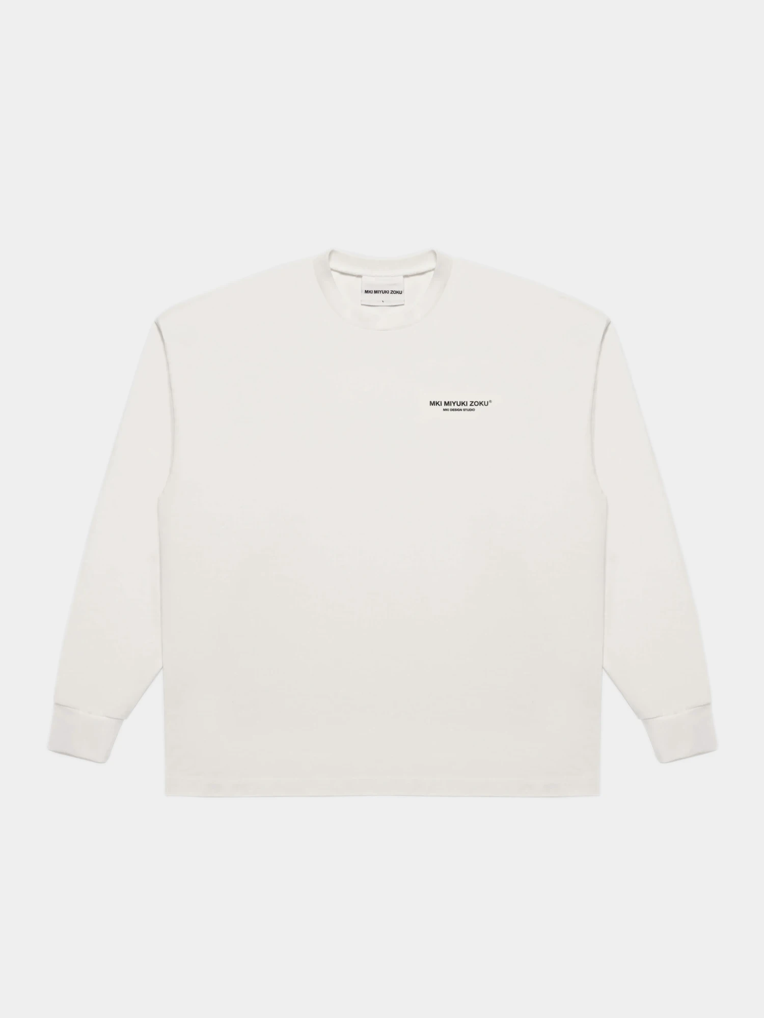Лонгслив MKI MIYUKI ZOKU Design Studio L/S White