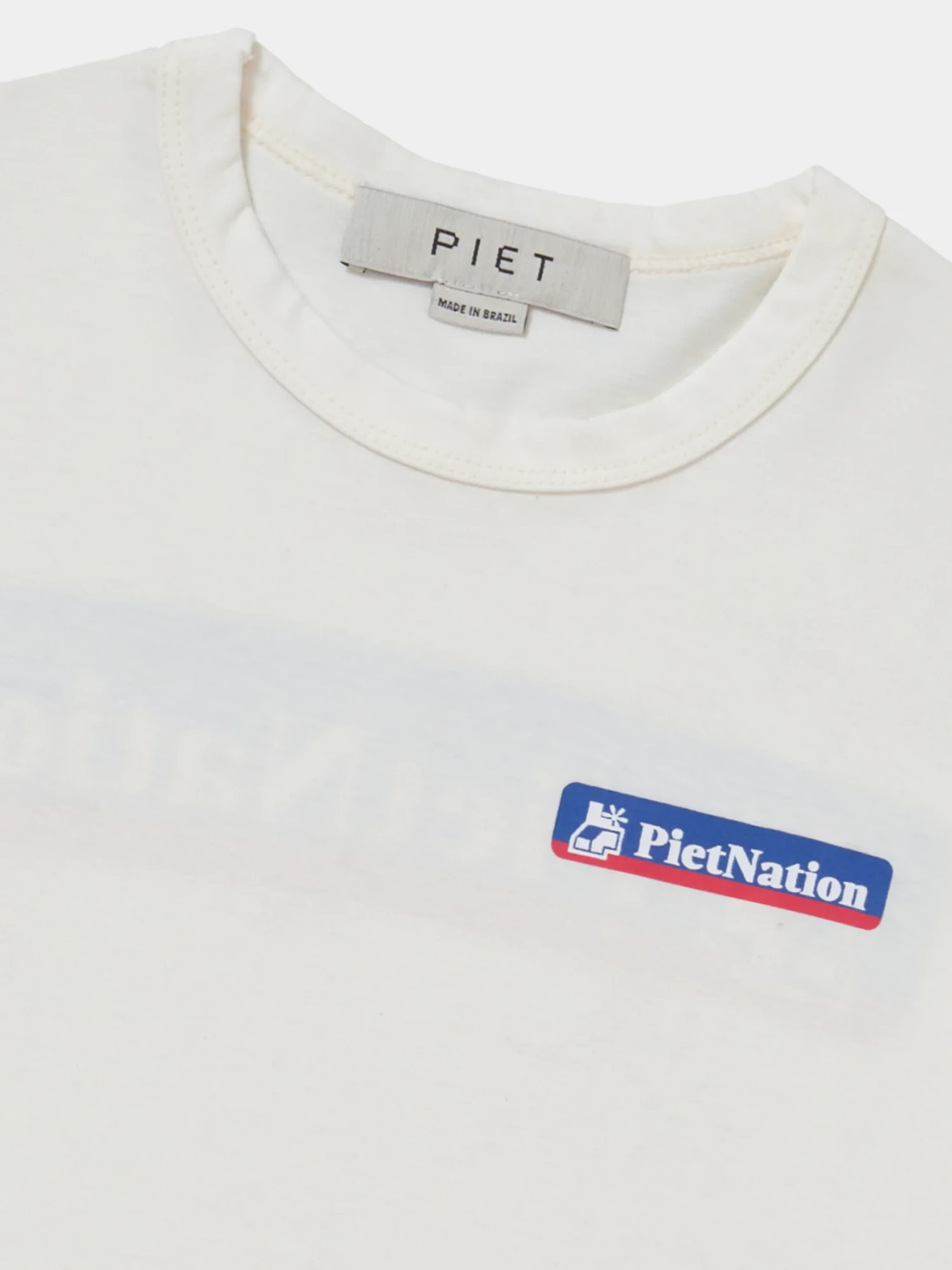 Футболка PIET Nation Bone White