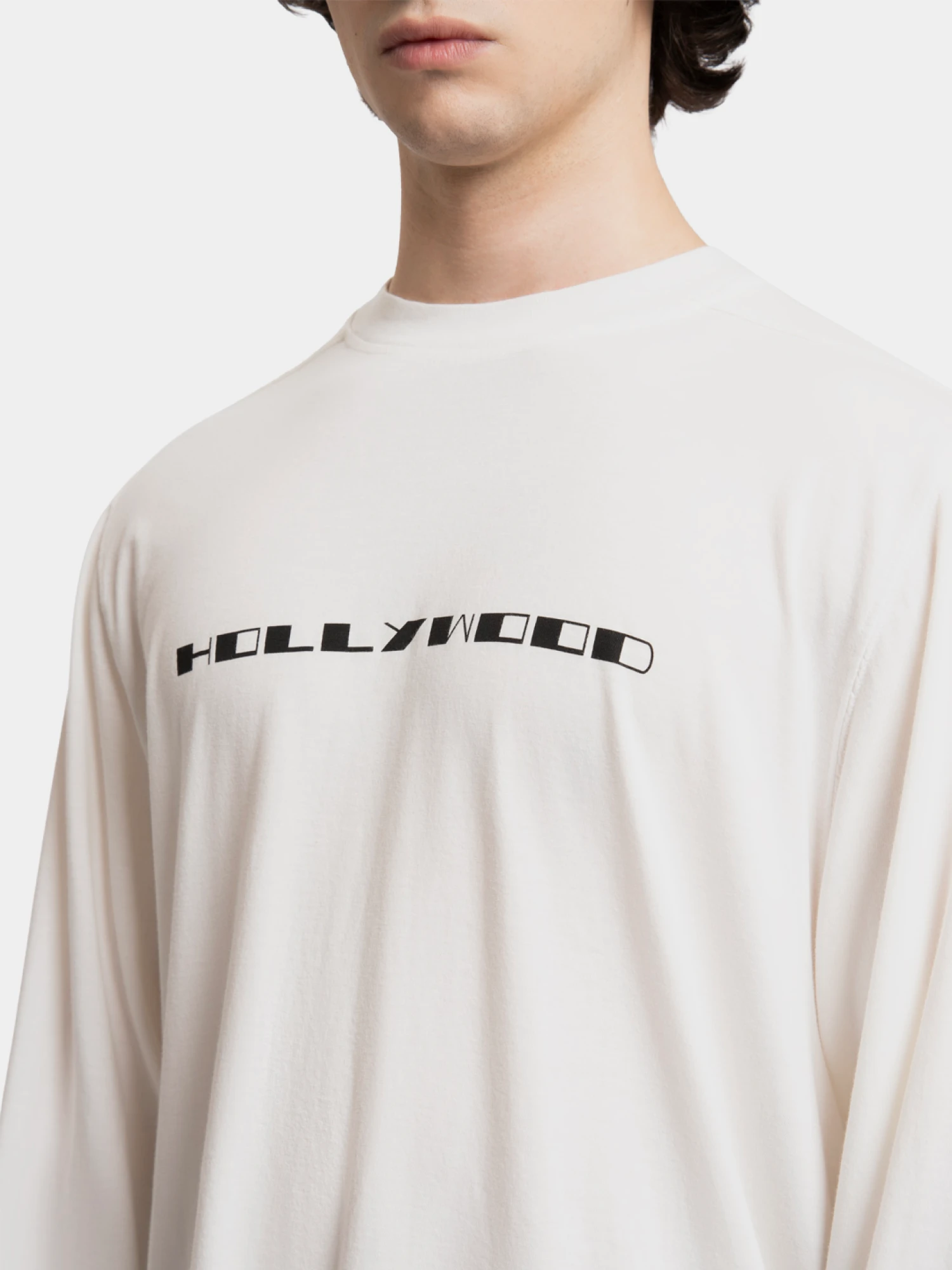 Лонгслив RICK OWENS DRKSHDW Jumbo Milk/Black