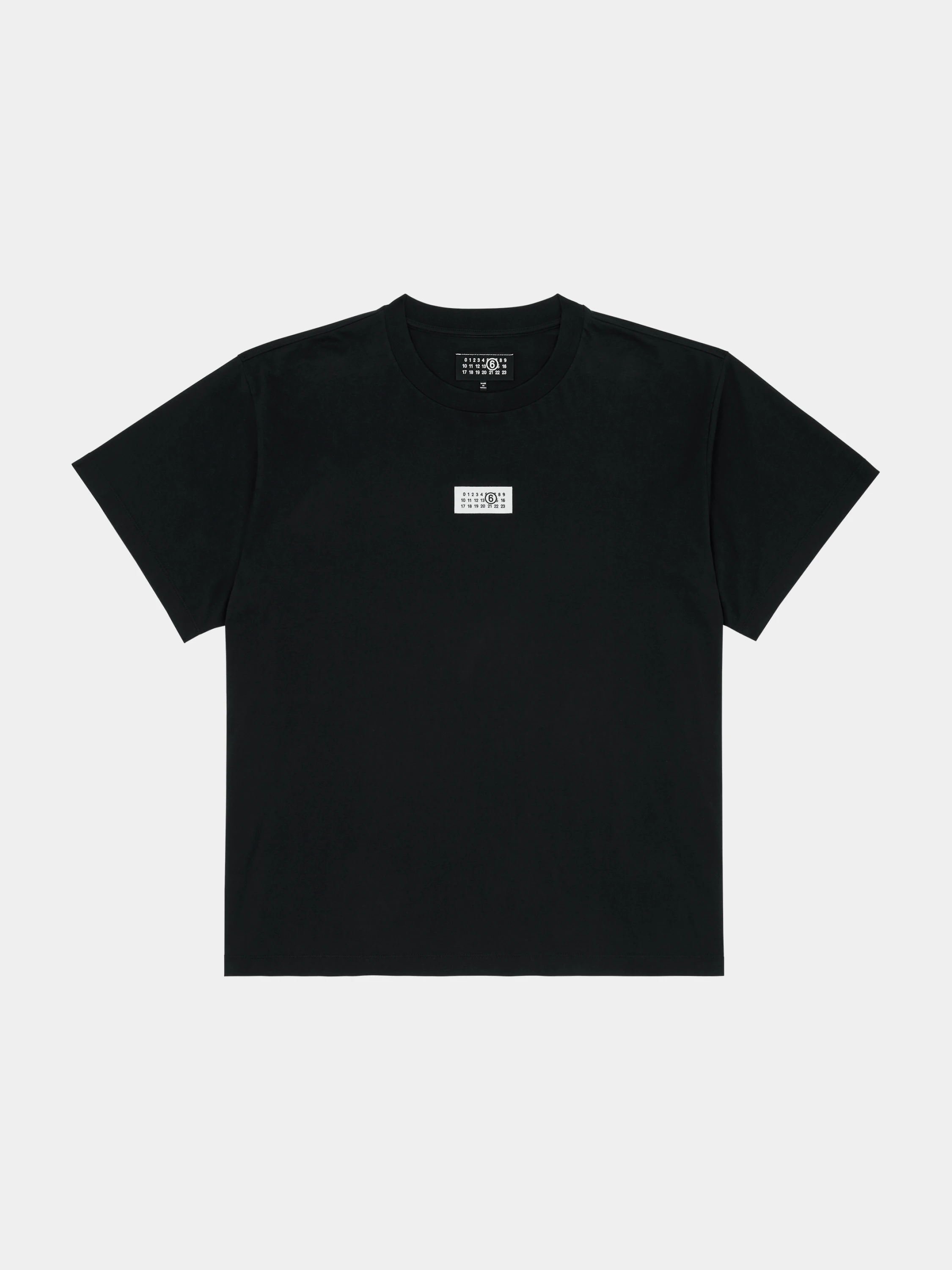Футболка MM6 Maison Margiela Numeric Signature Black