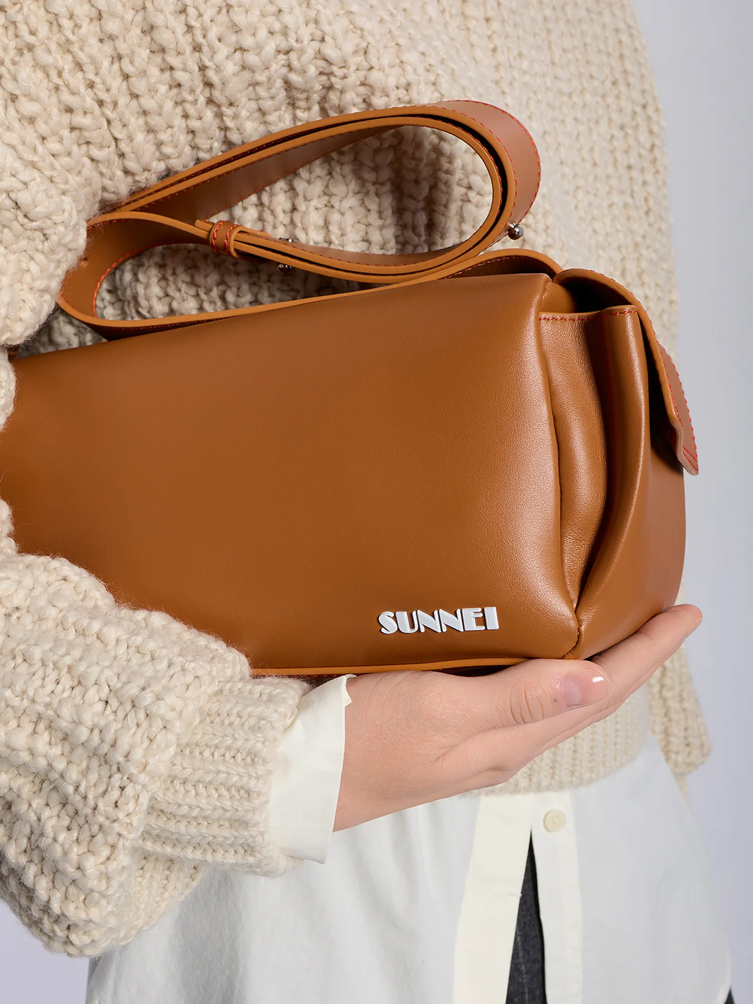 Женская сумка Sunnei Labauletto Dark Tan
