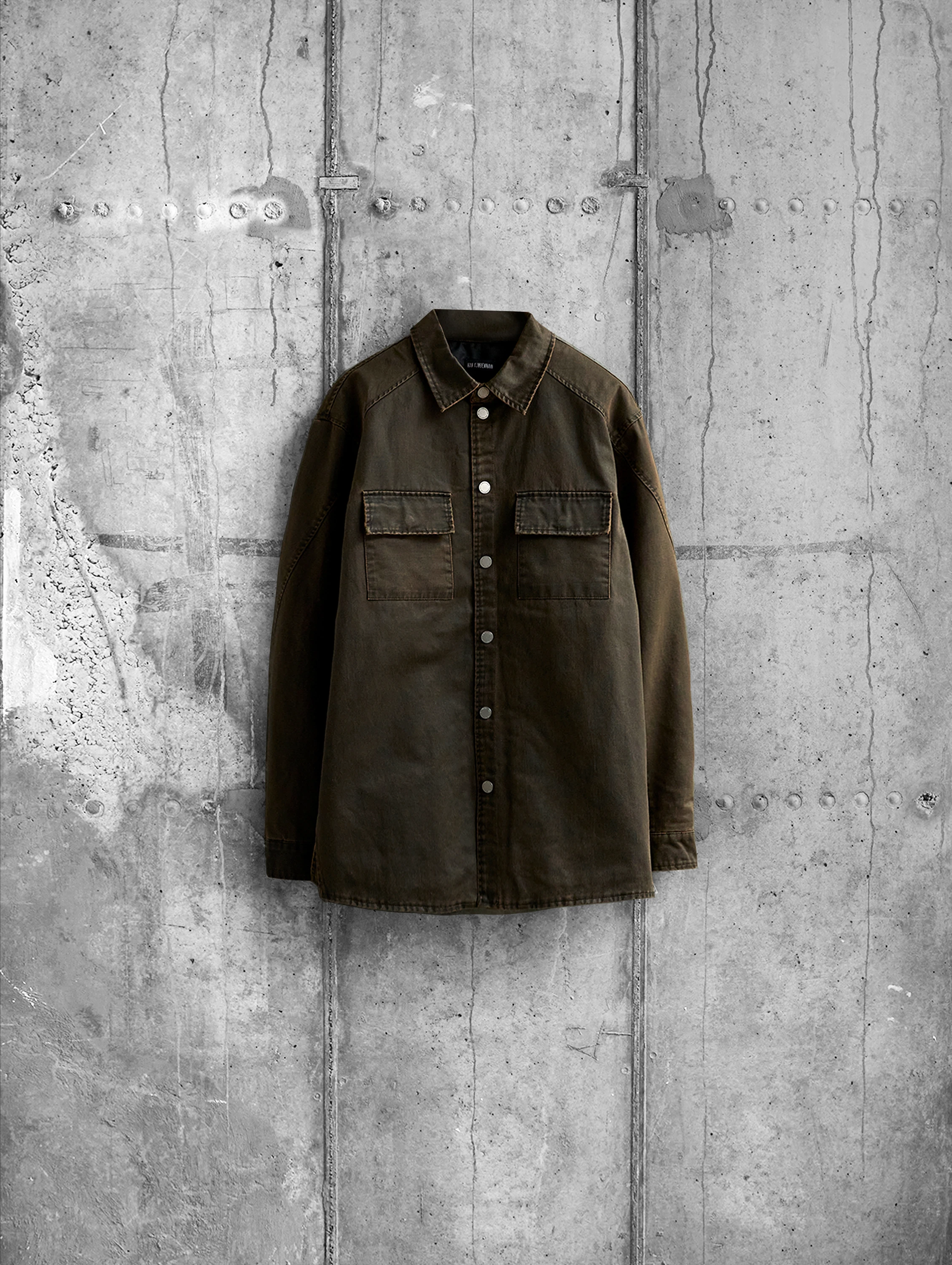 Овершот Han Kjøbenhavn Washed Overshirt Dirty Tint
