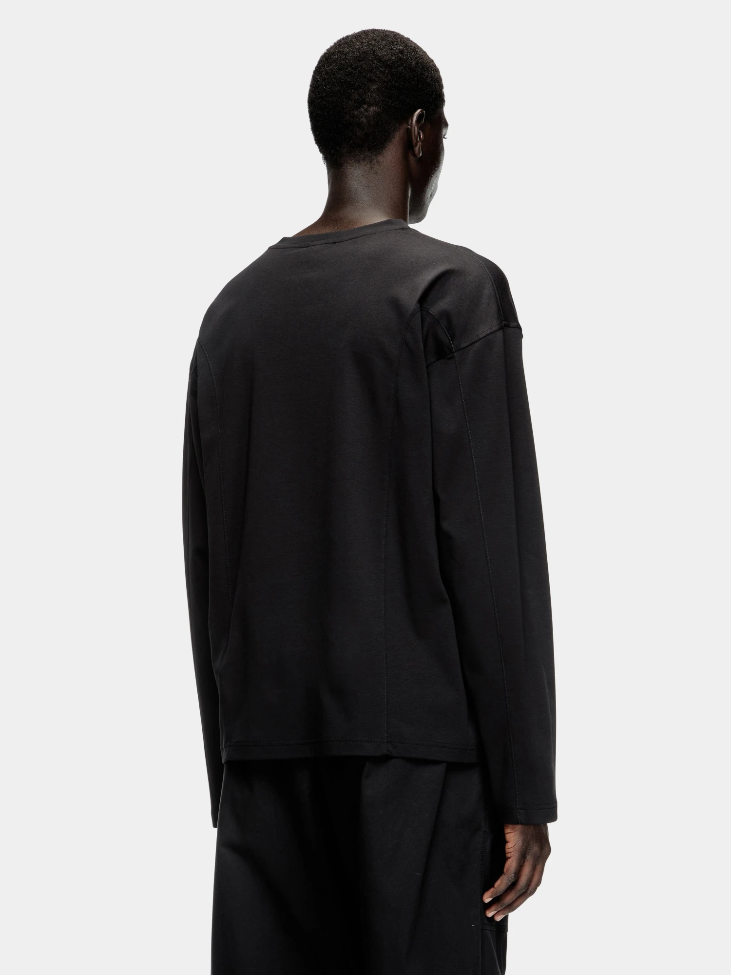Лонгслив Diesel T-Boxt-Ls-Int Black