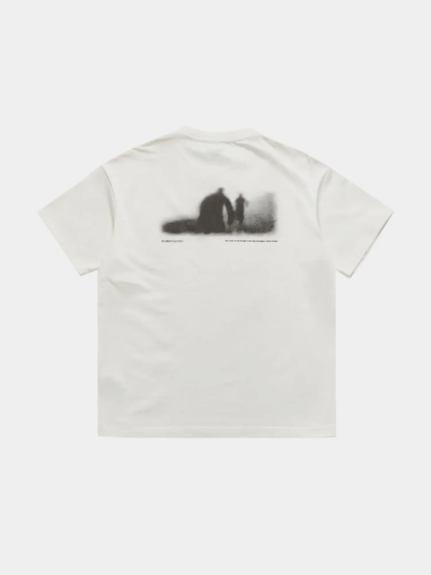 Футболка UNAFFECTED Smudge T-Shirt Off White
