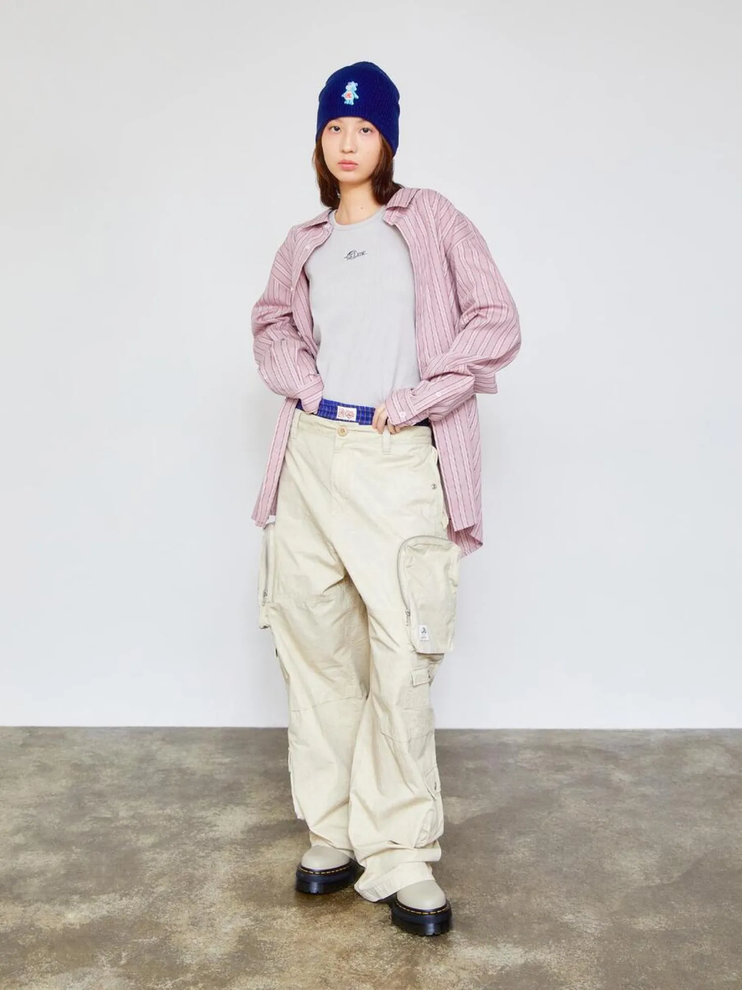 Рубашка LMC New Classic Logo Sheer Shirt Pink