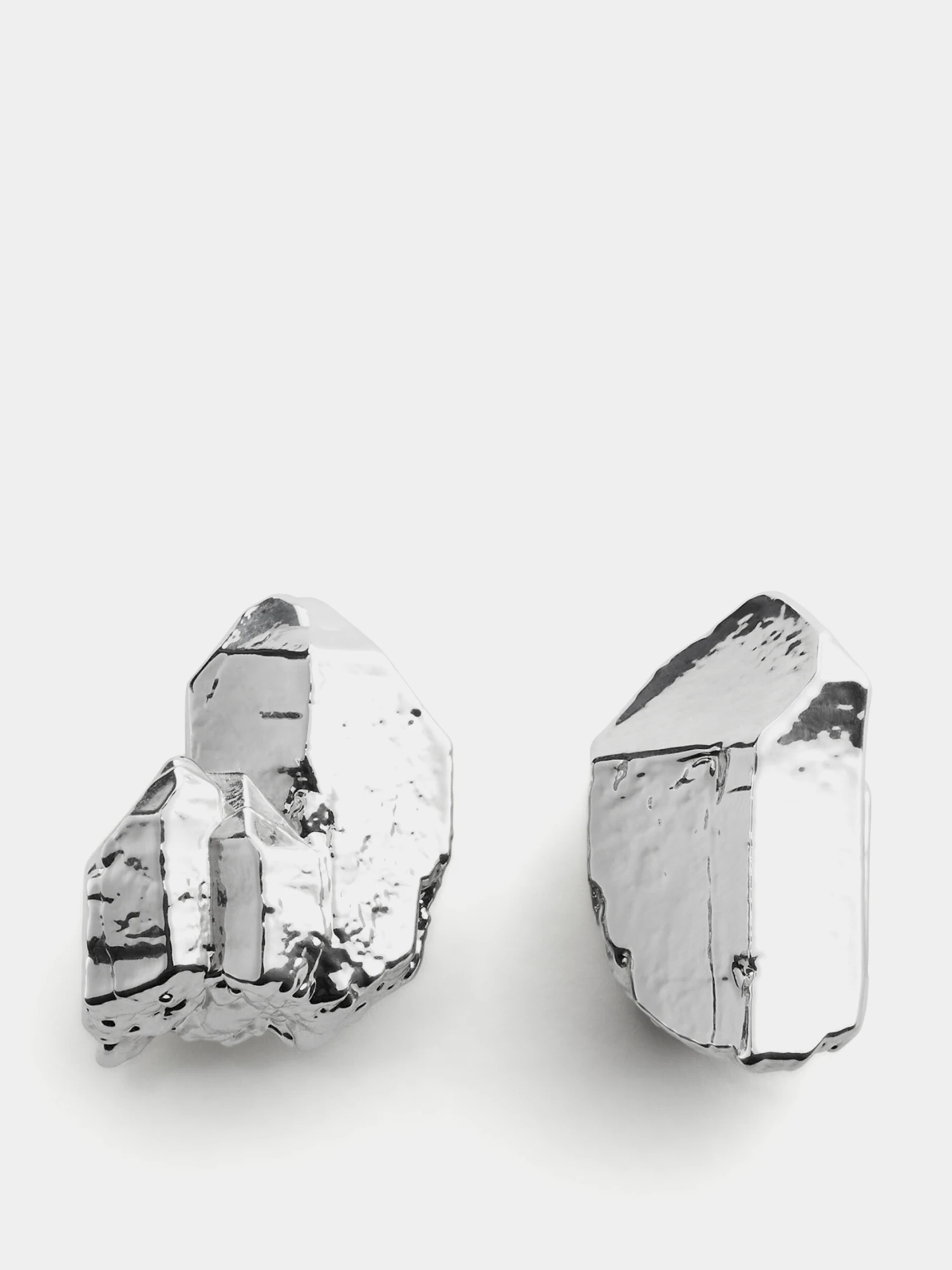 Серьги MM6 Maison Margiela Rock Hoop Earrings