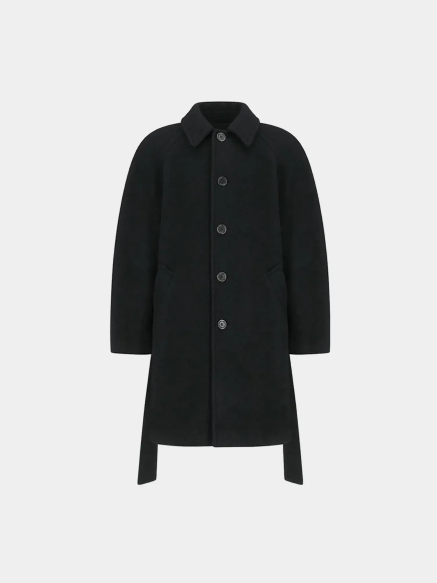 Пальто AMOMENTO Raglan Coat Black