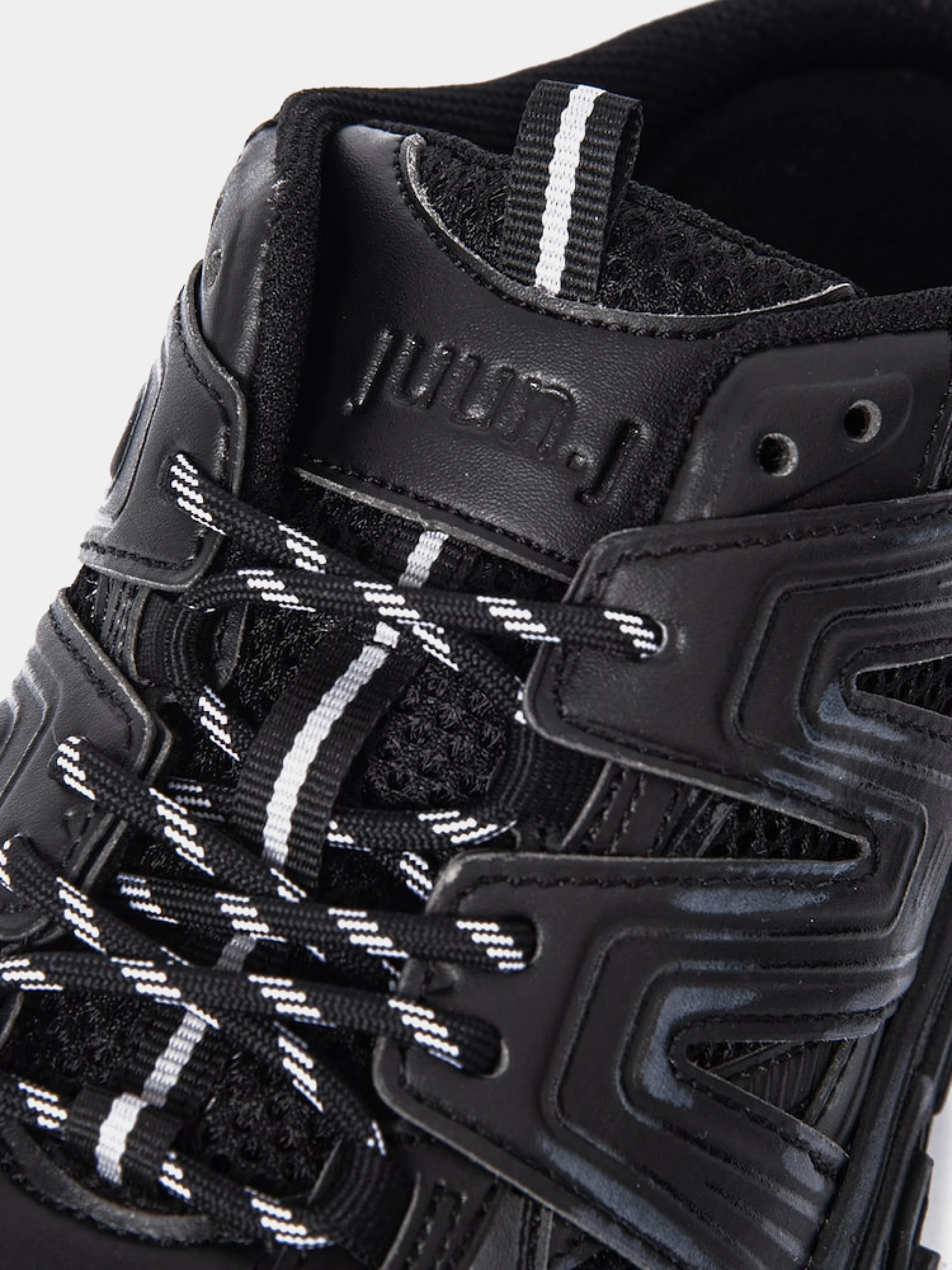 Мюли JUUN.J Synthetic Leather Trainer Mule Shoes Black