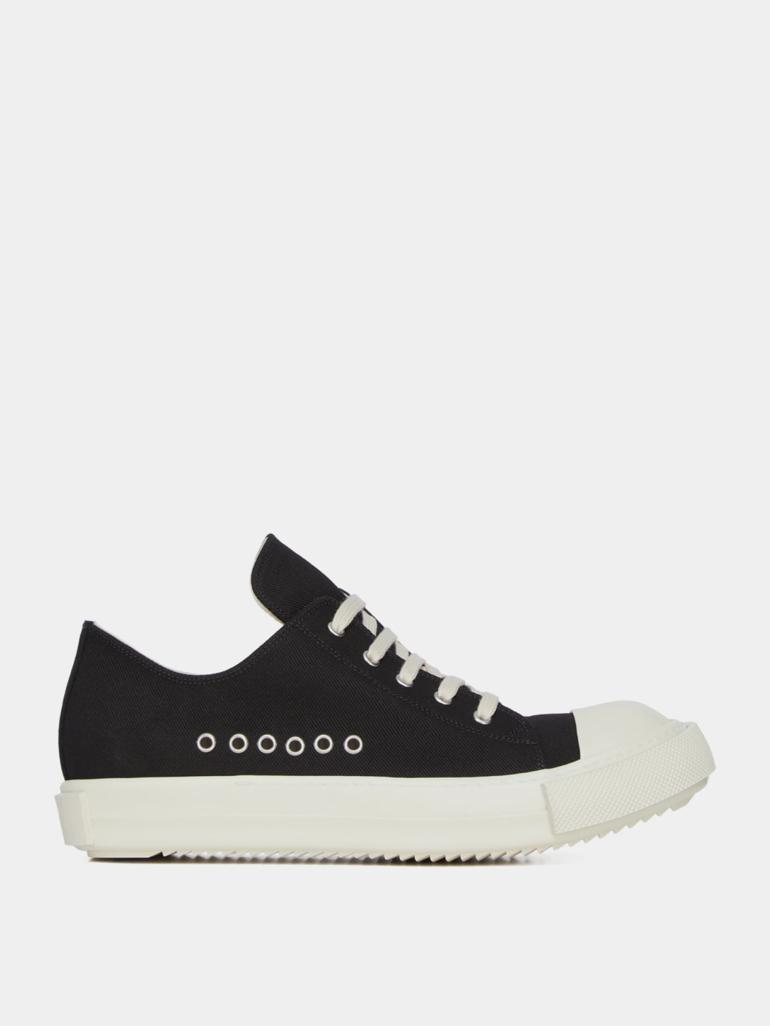 Кеды RICK OWENS DRKSHDW Extreme Low Black/Milk