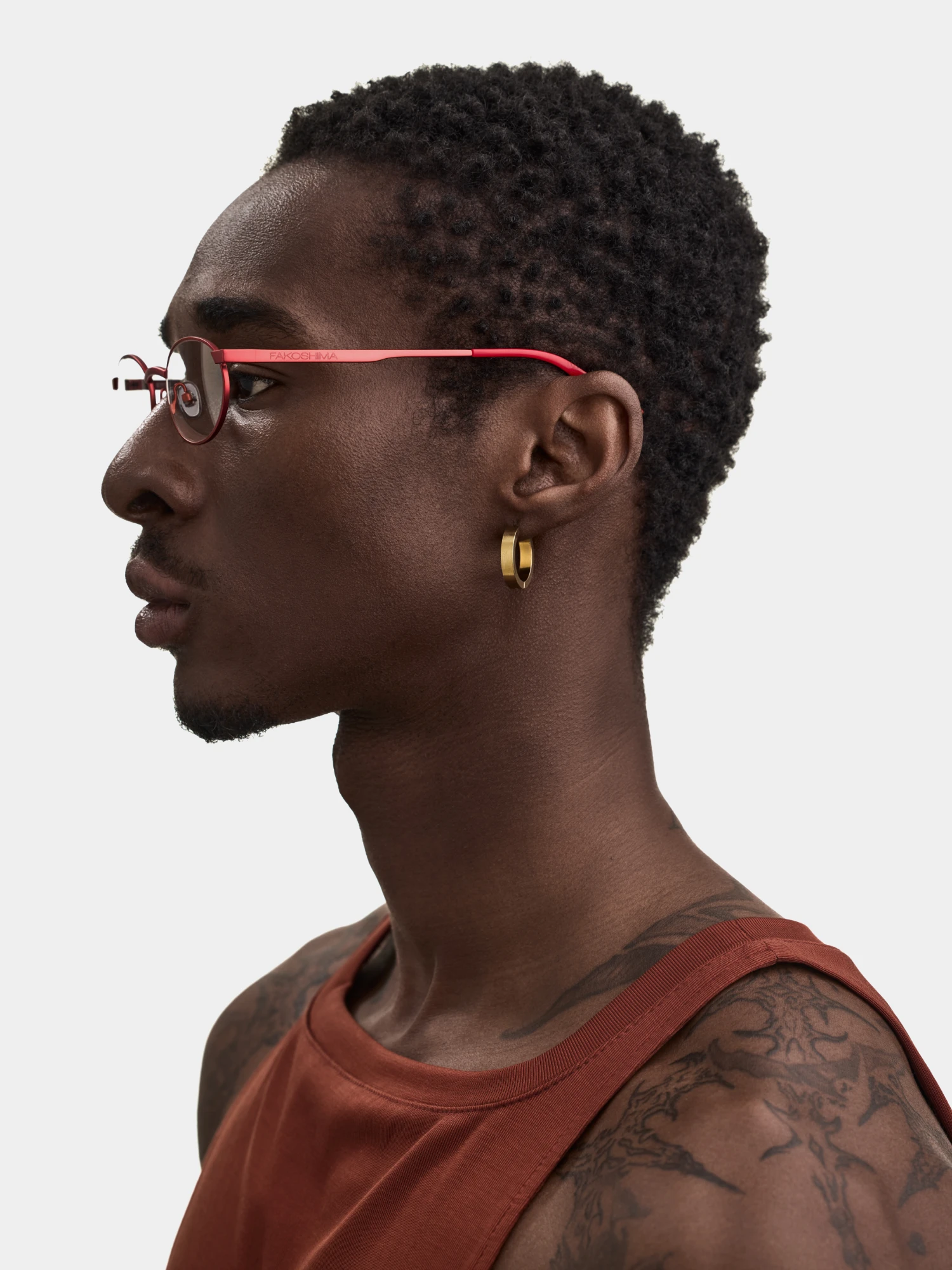 Очки Studio Slow X FAKOSHIMA McLovin Red Clear