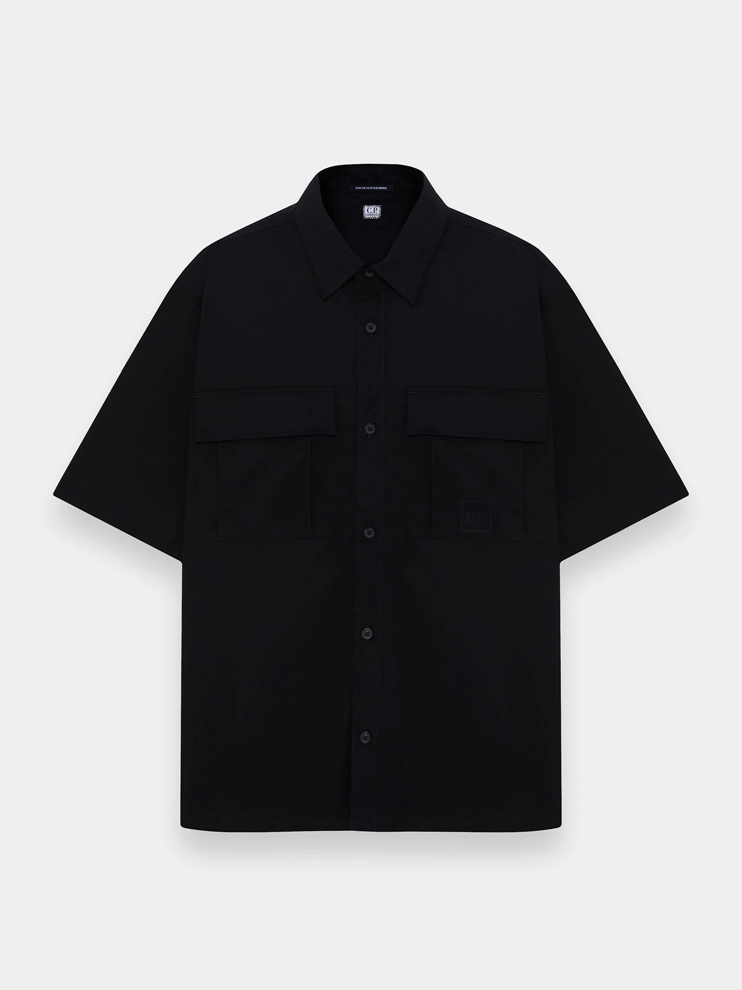 Рубашка C.P. Company The Metropolis Series Gabardine Black