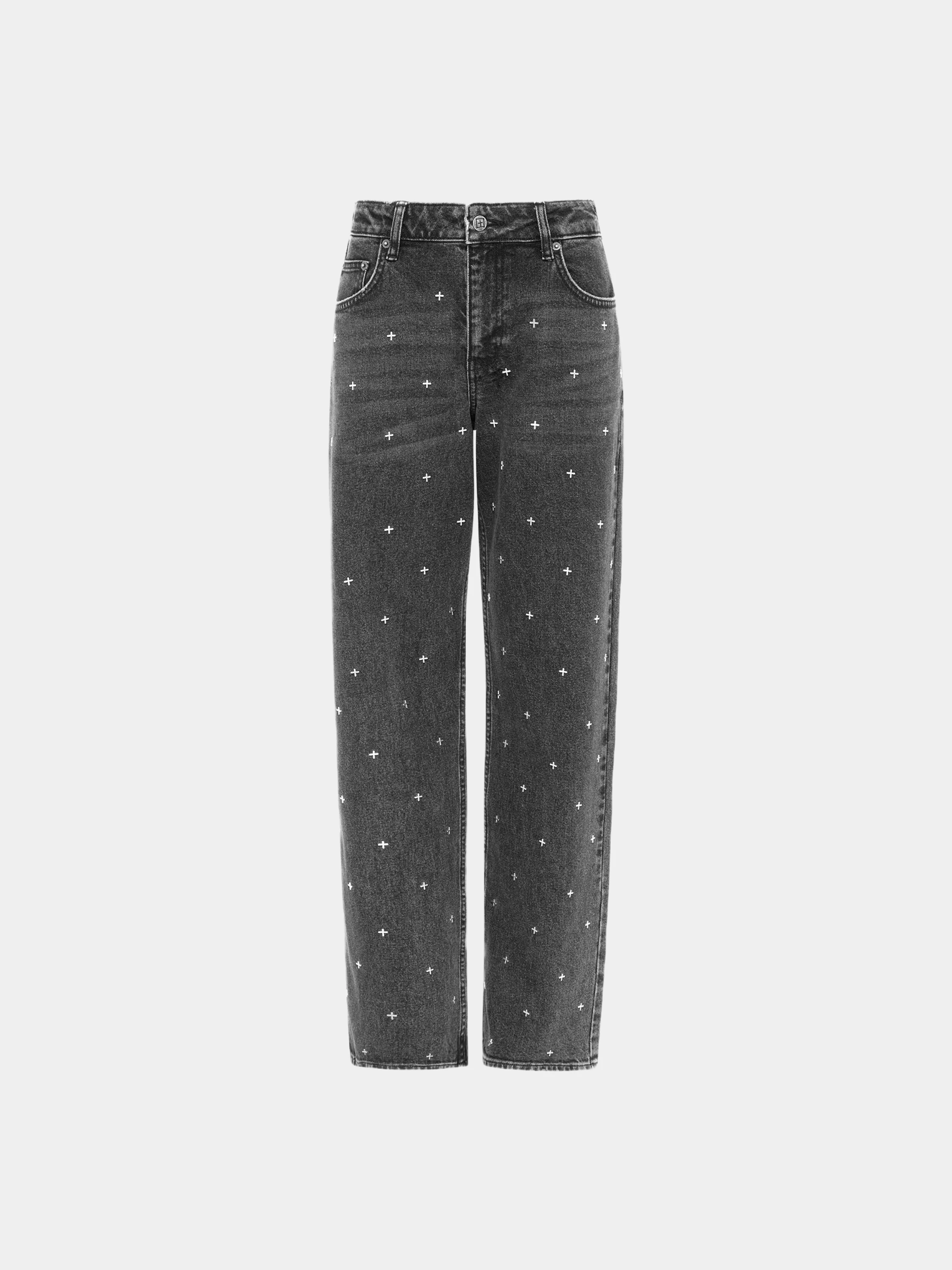 Женские джинсы Ksubi Low Rider Lovestruck Black