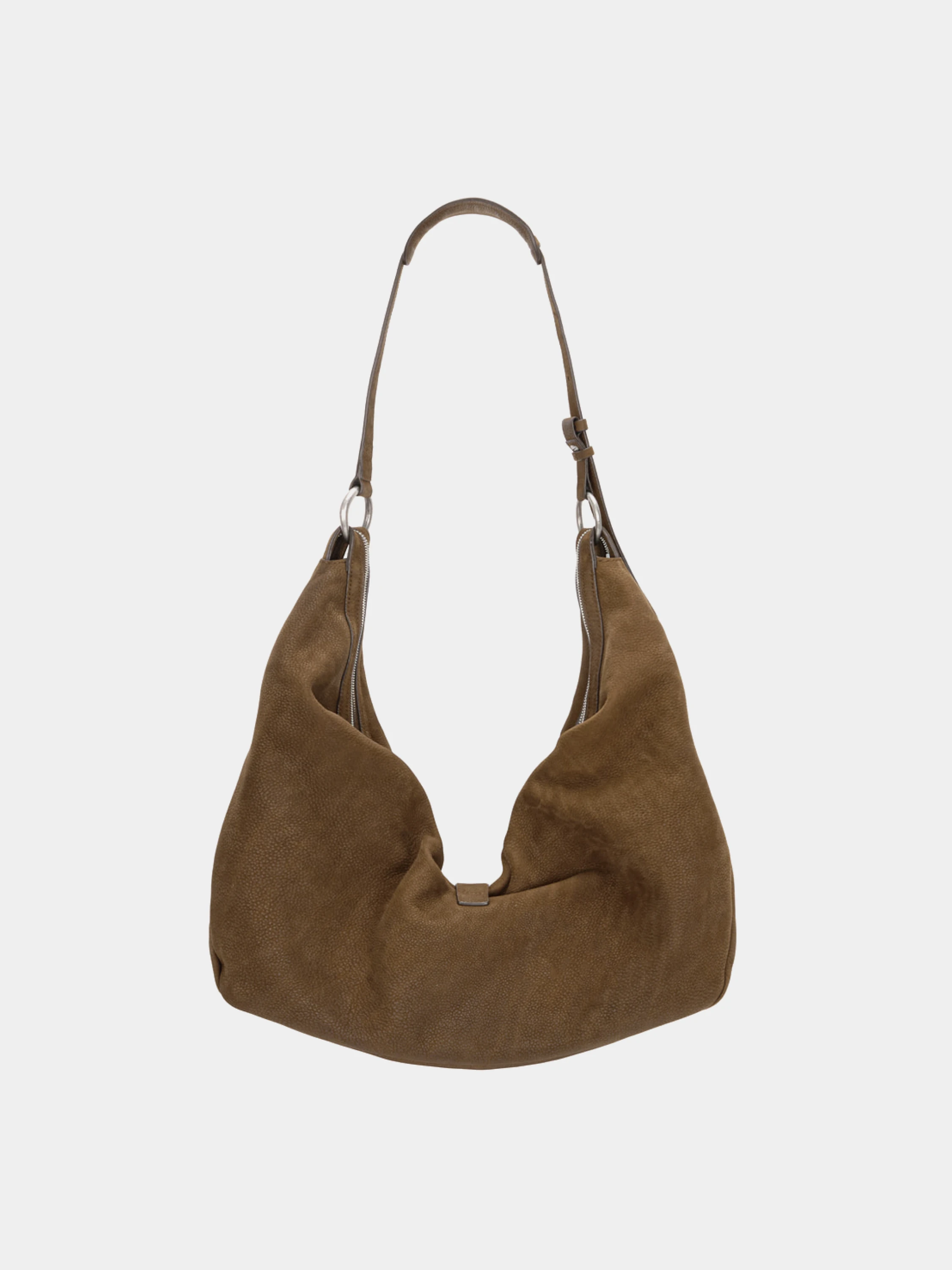Сумка MARGESHERWOOD Belted Hobo Chestnut Nubuck