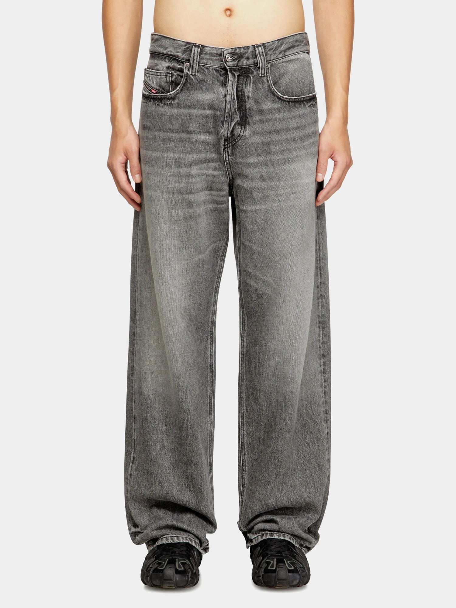 Джинсы Diesel Denim 5 Pockets 2001 D-Macro L.32 Grey