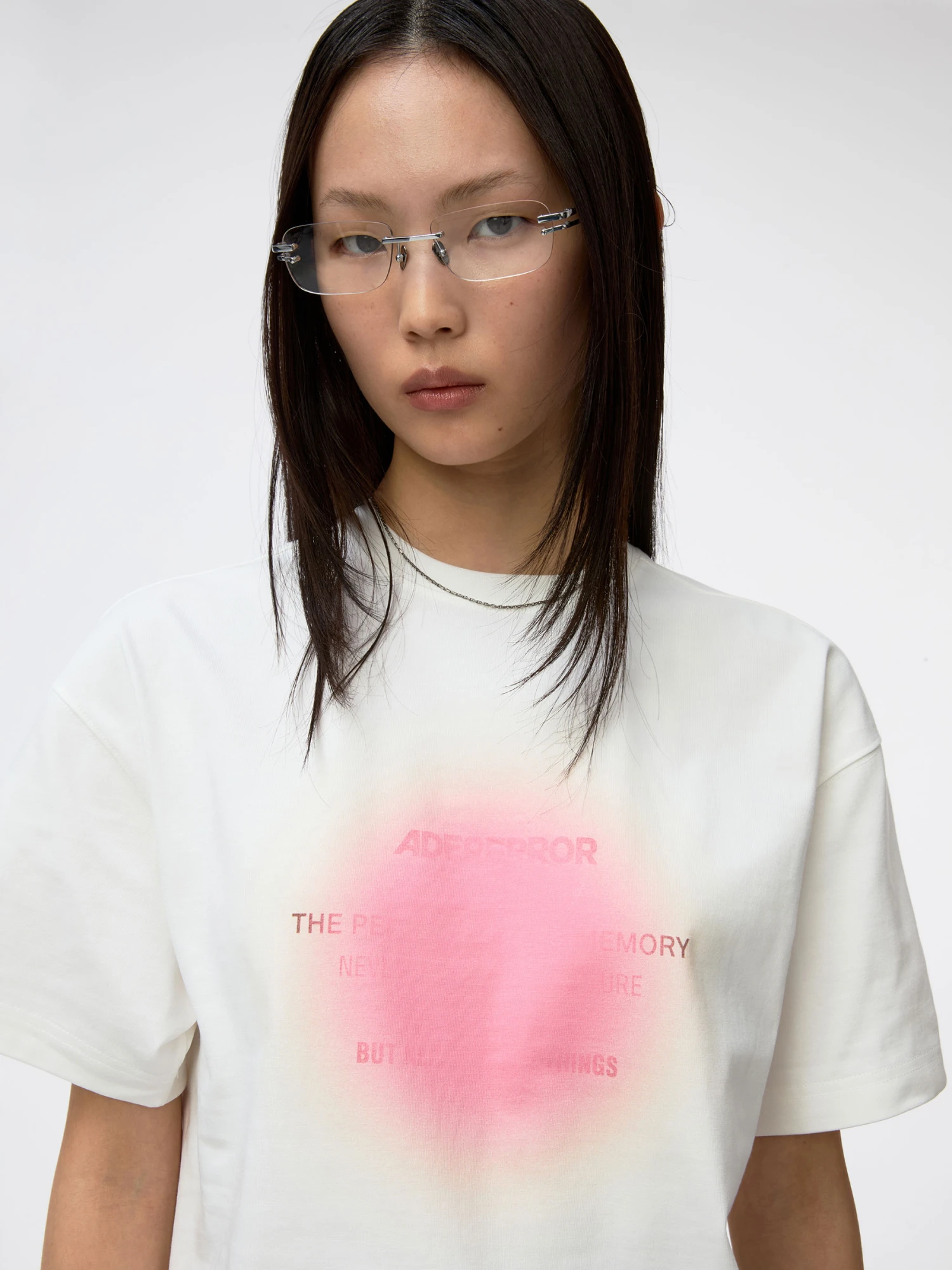 Футболка ADERERROR Eternity T-Shirt Product. 46 Pink