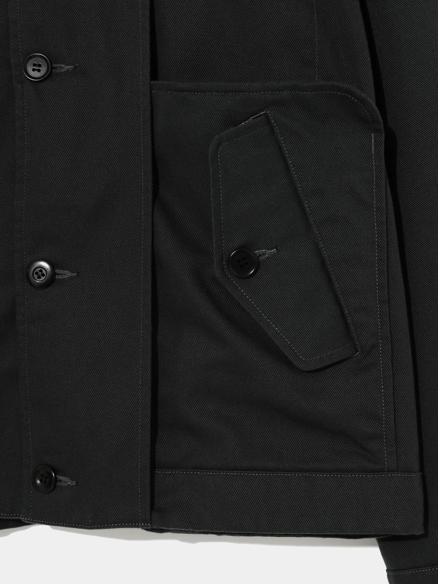 Овершот UNDERCOVER Inside-Out Design Blouson Black