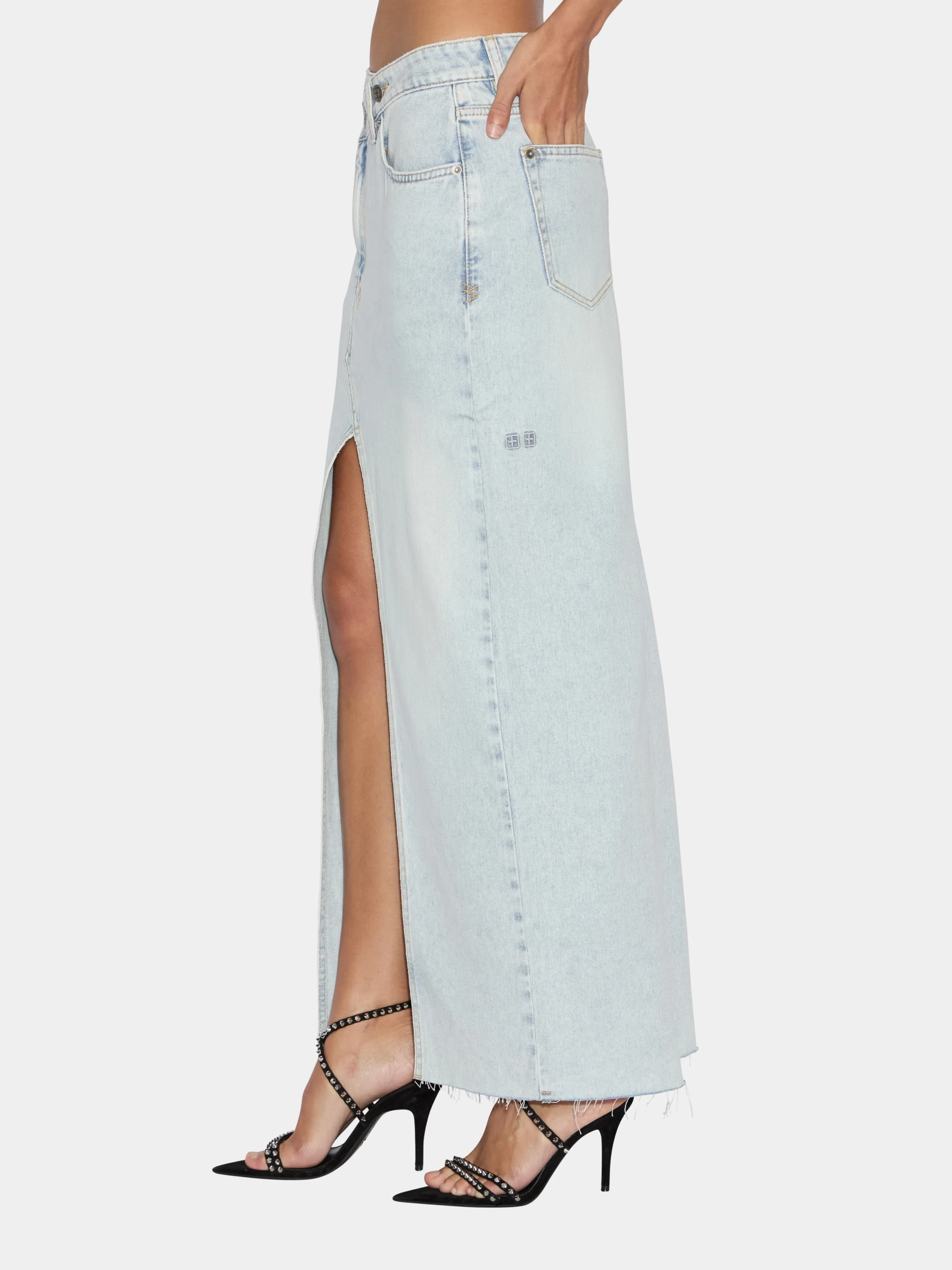 Женская юбка Ksubi Relax Maxi Skirt Skyfall