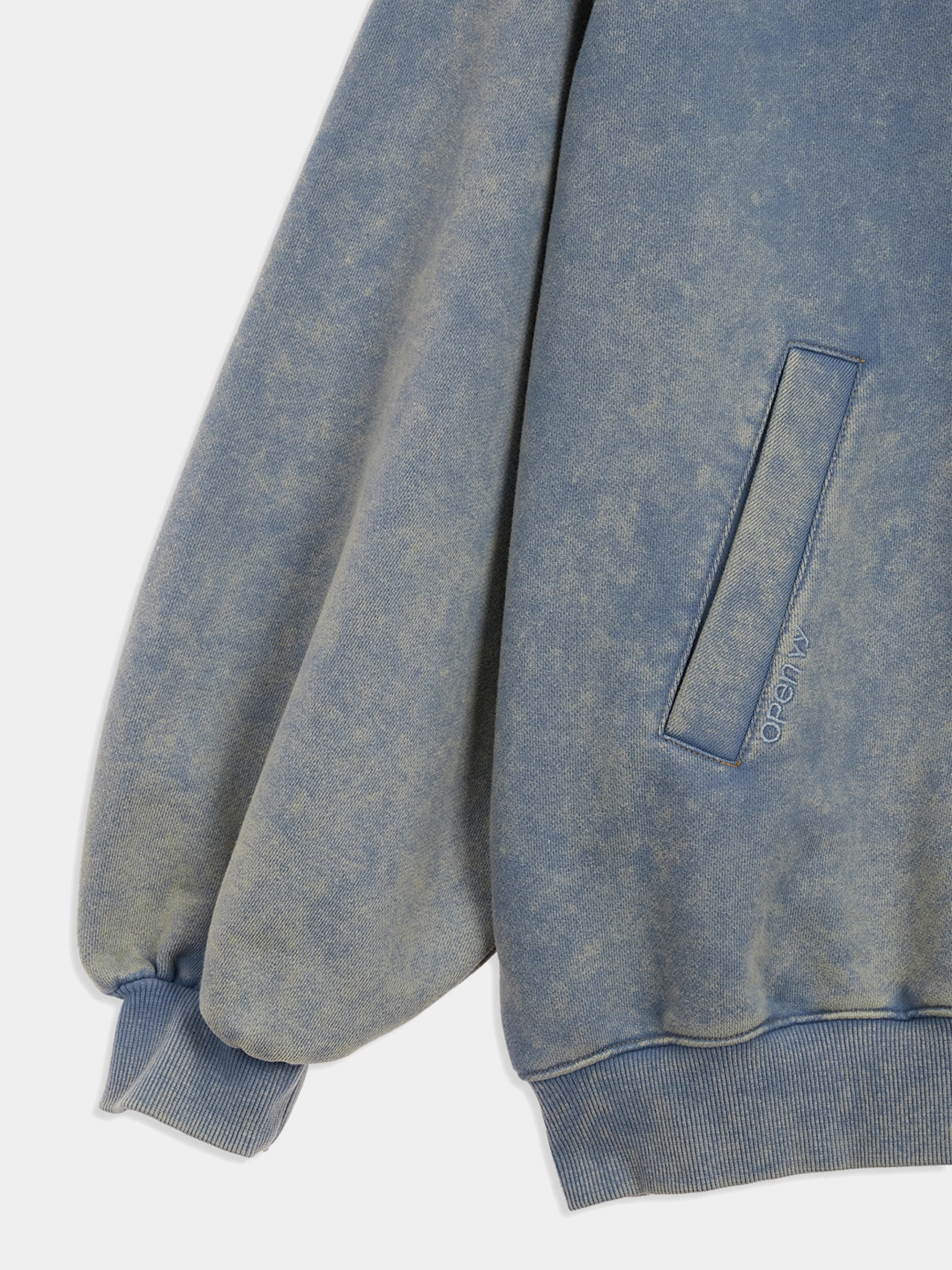 Худи OPEN YY Wide Box Hoodie Blue
