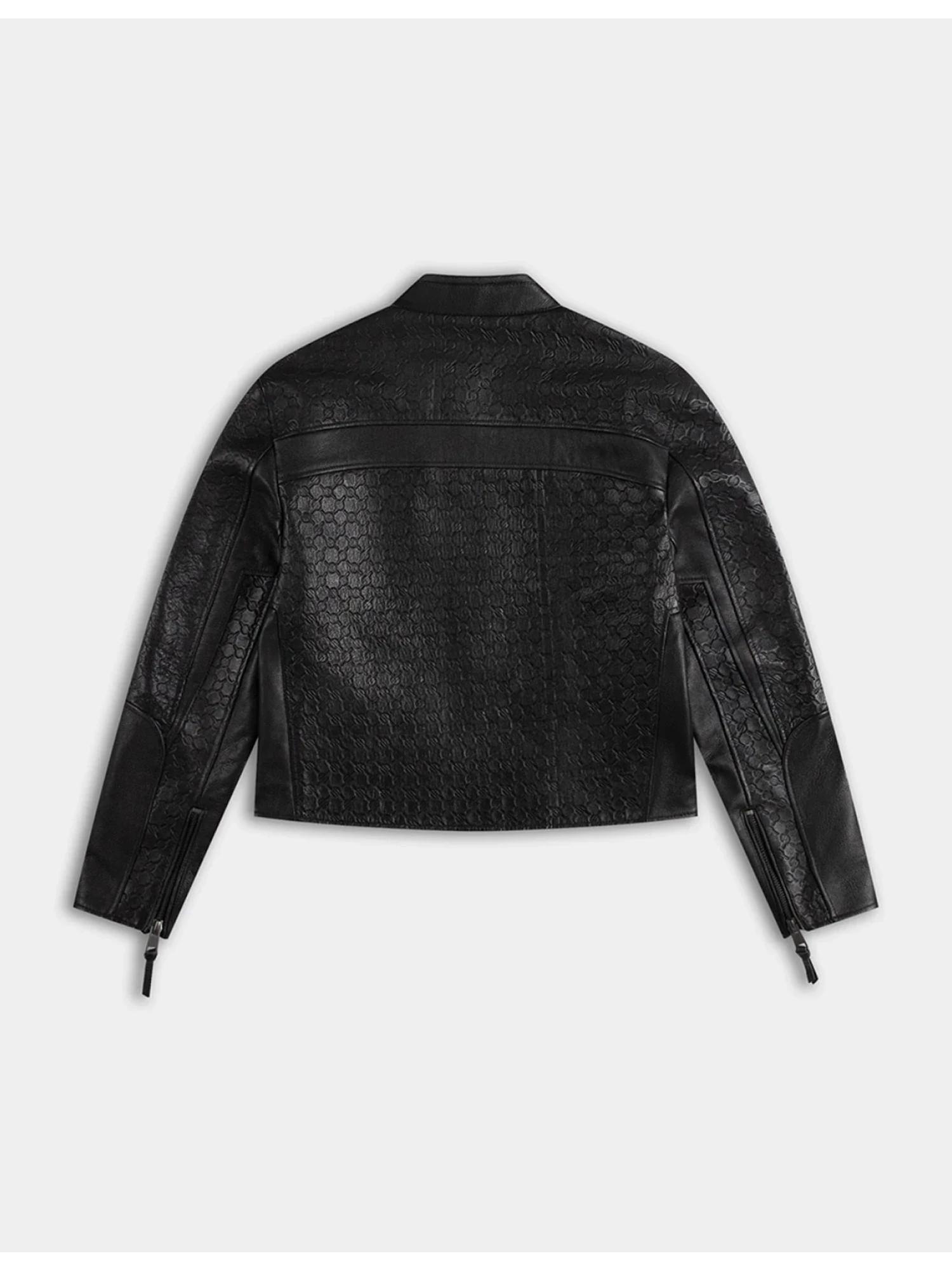 Кожаная куртка Daily Paper Structured Leather Black