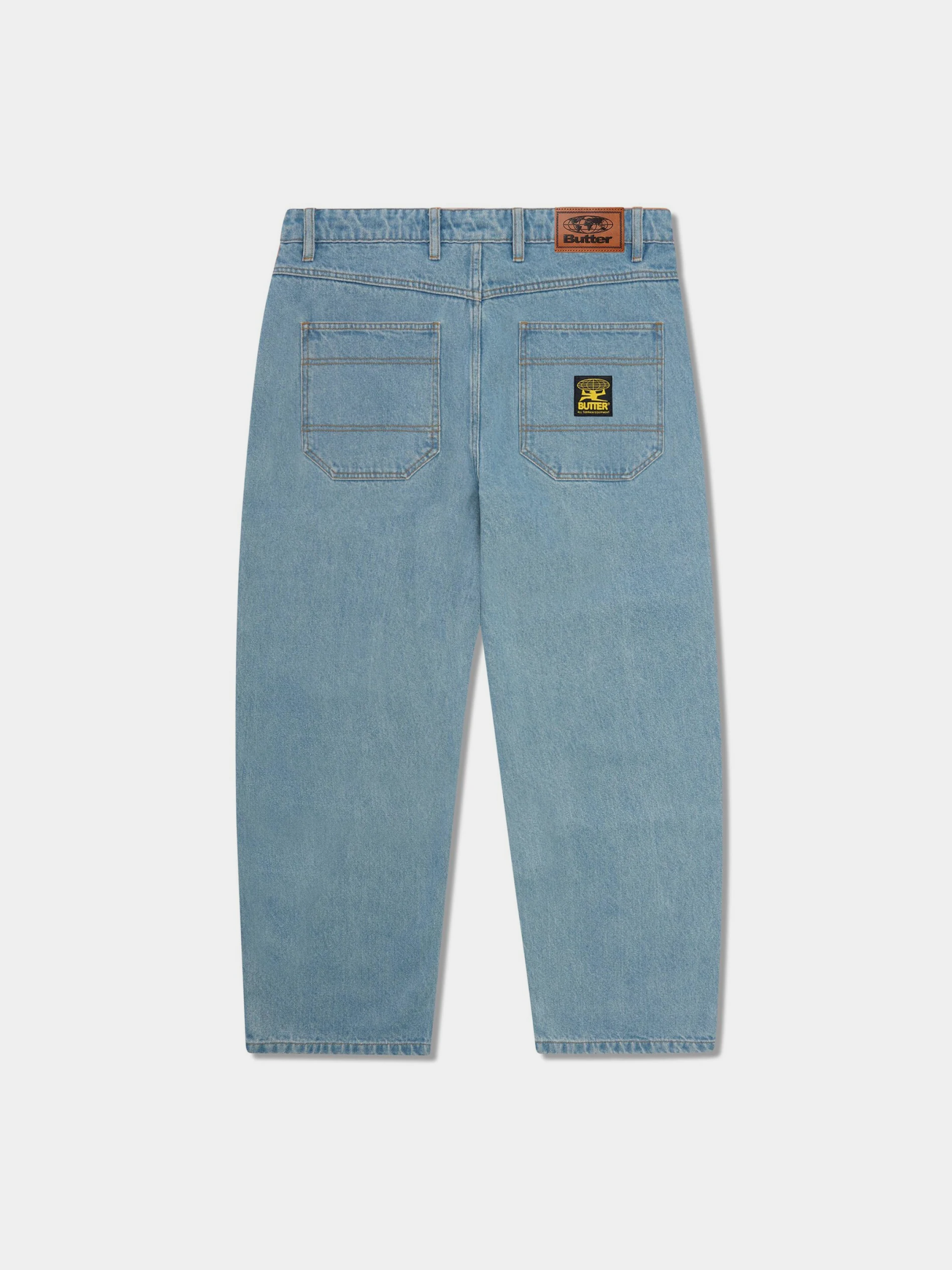 Джинсы Butter Goods Patch Pocket Denim Faded Blue