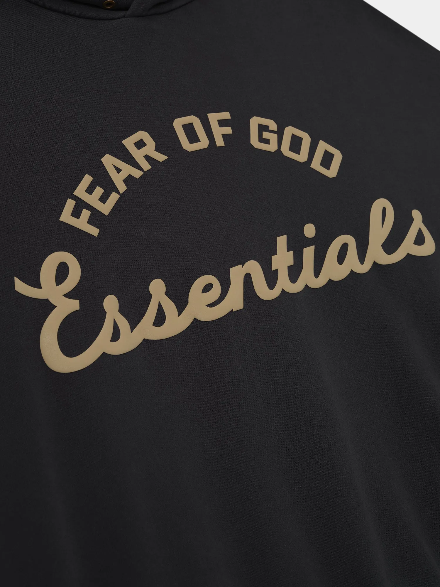 Худи Fear of God ESSENTIALS Training 90'S Faded Black
