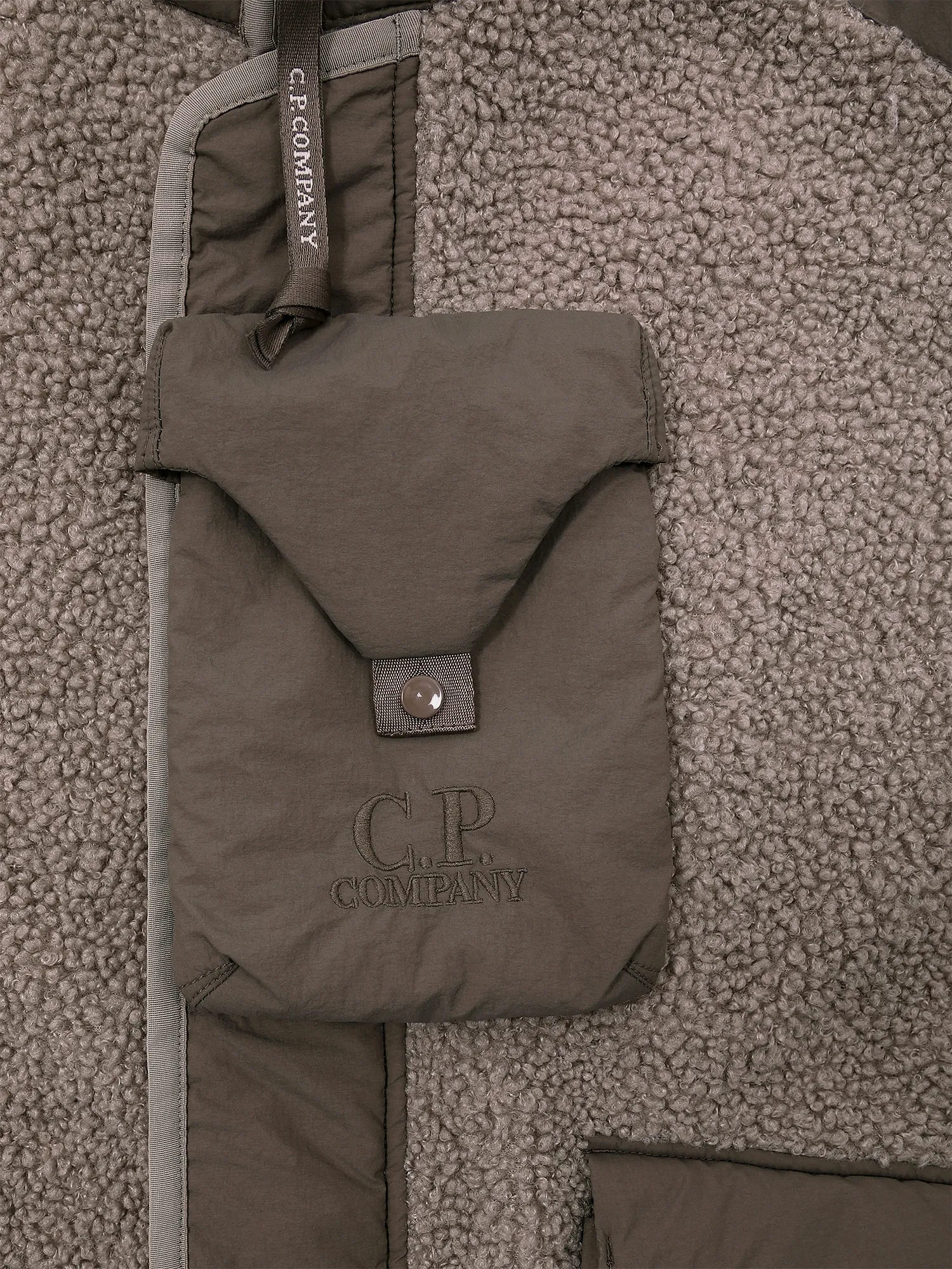Жилет C.P. Company Polar Shell Mixed Vintage Khaki