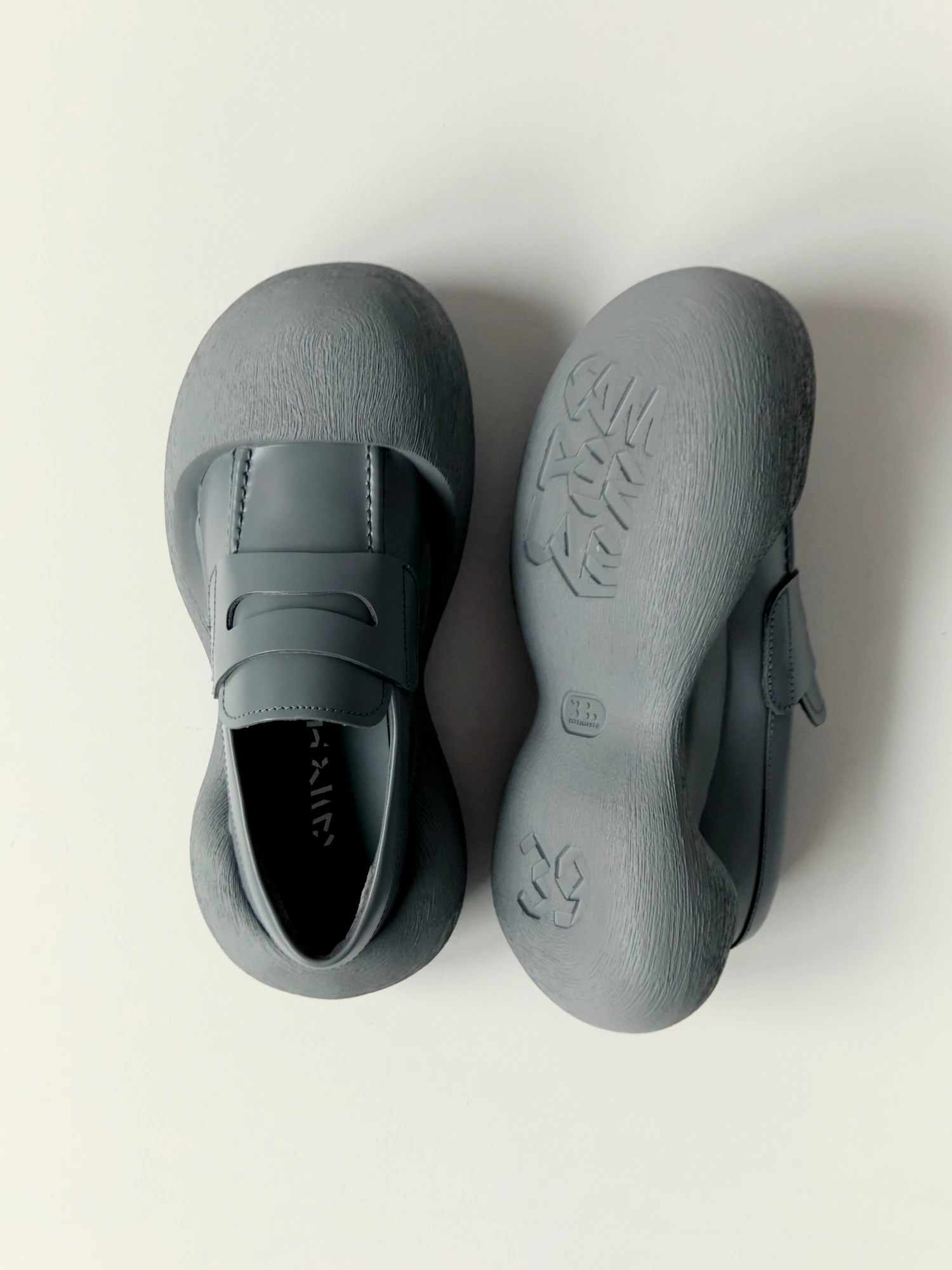 Лоферы CAMPERLAB Caramba Leather Gray