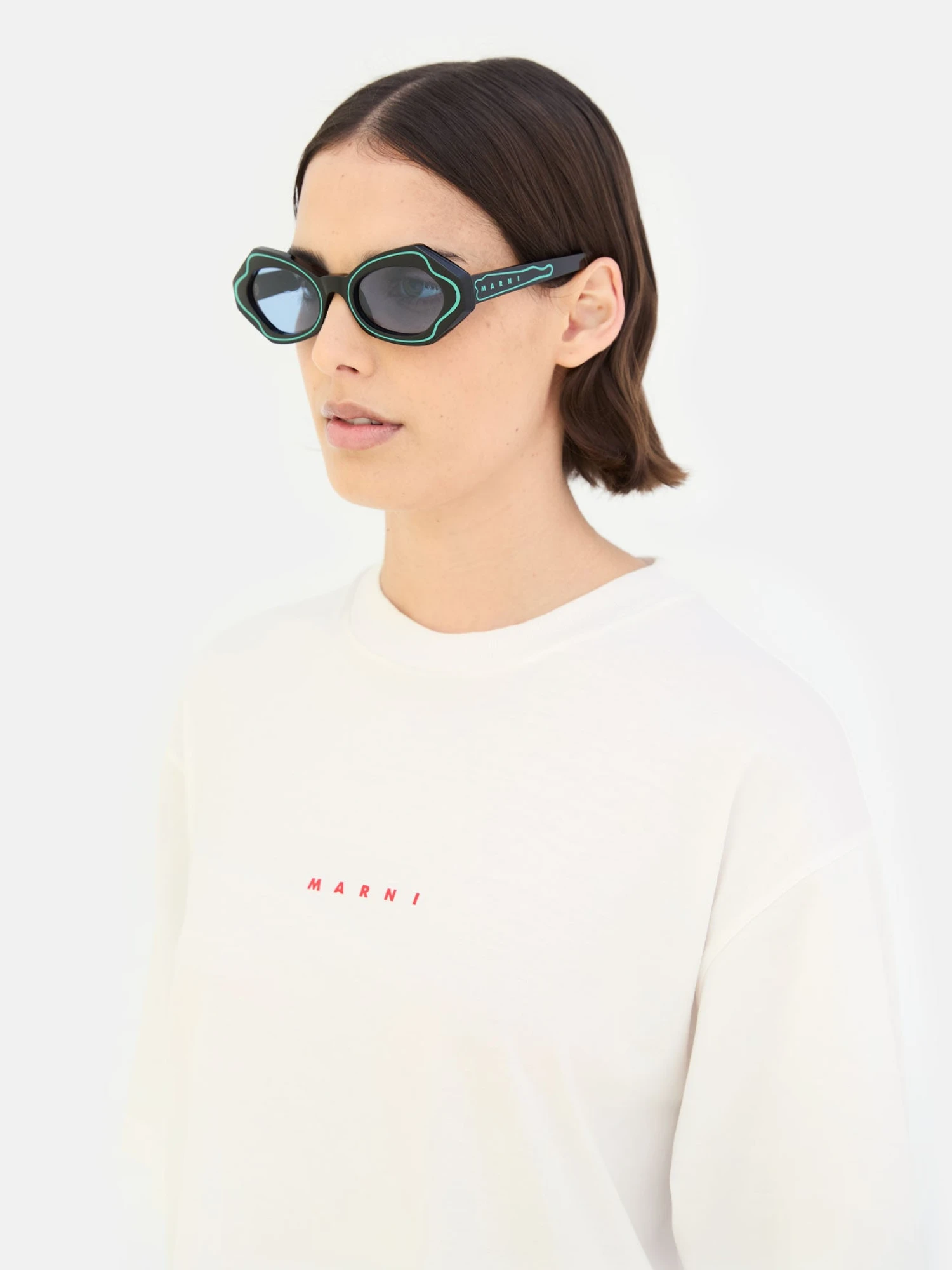 Очки MARNI Unlahand Black/Green