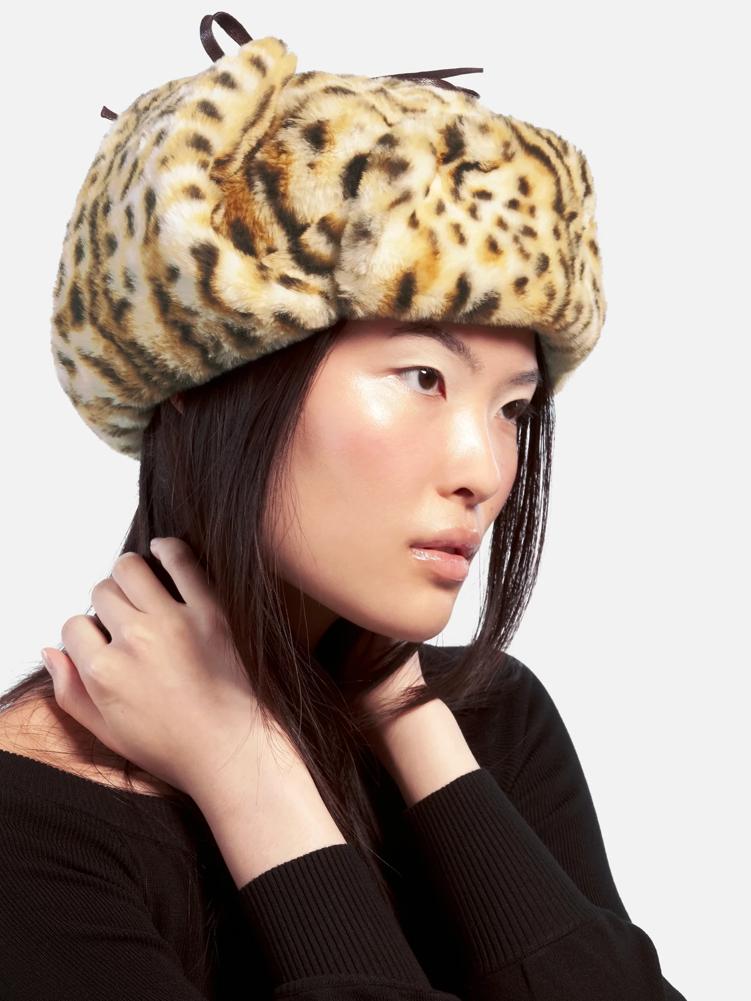 Шапка Kangol Leopard Trapper Snow