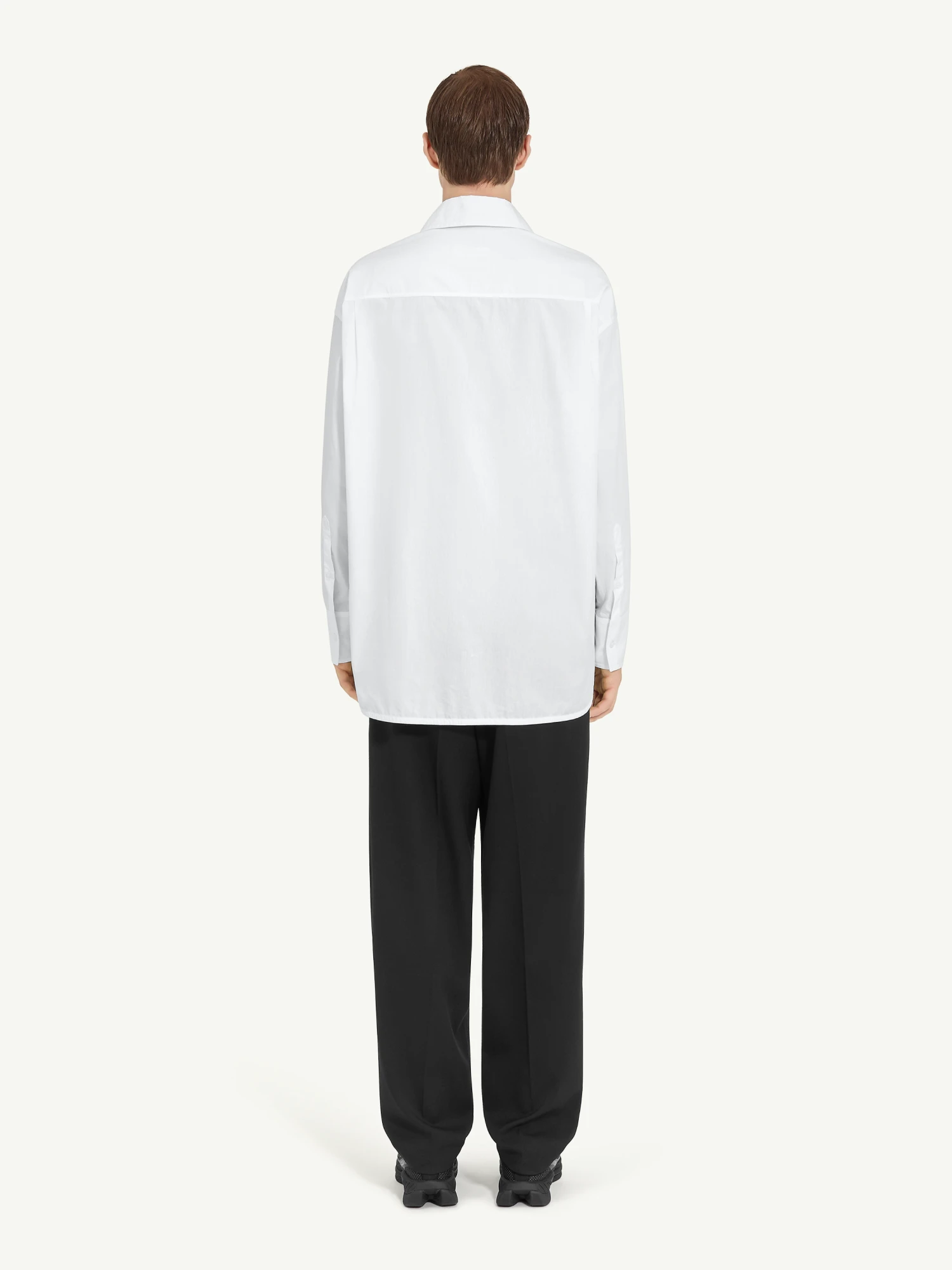 Рубашка MM6 Maison Margiela Numeric White