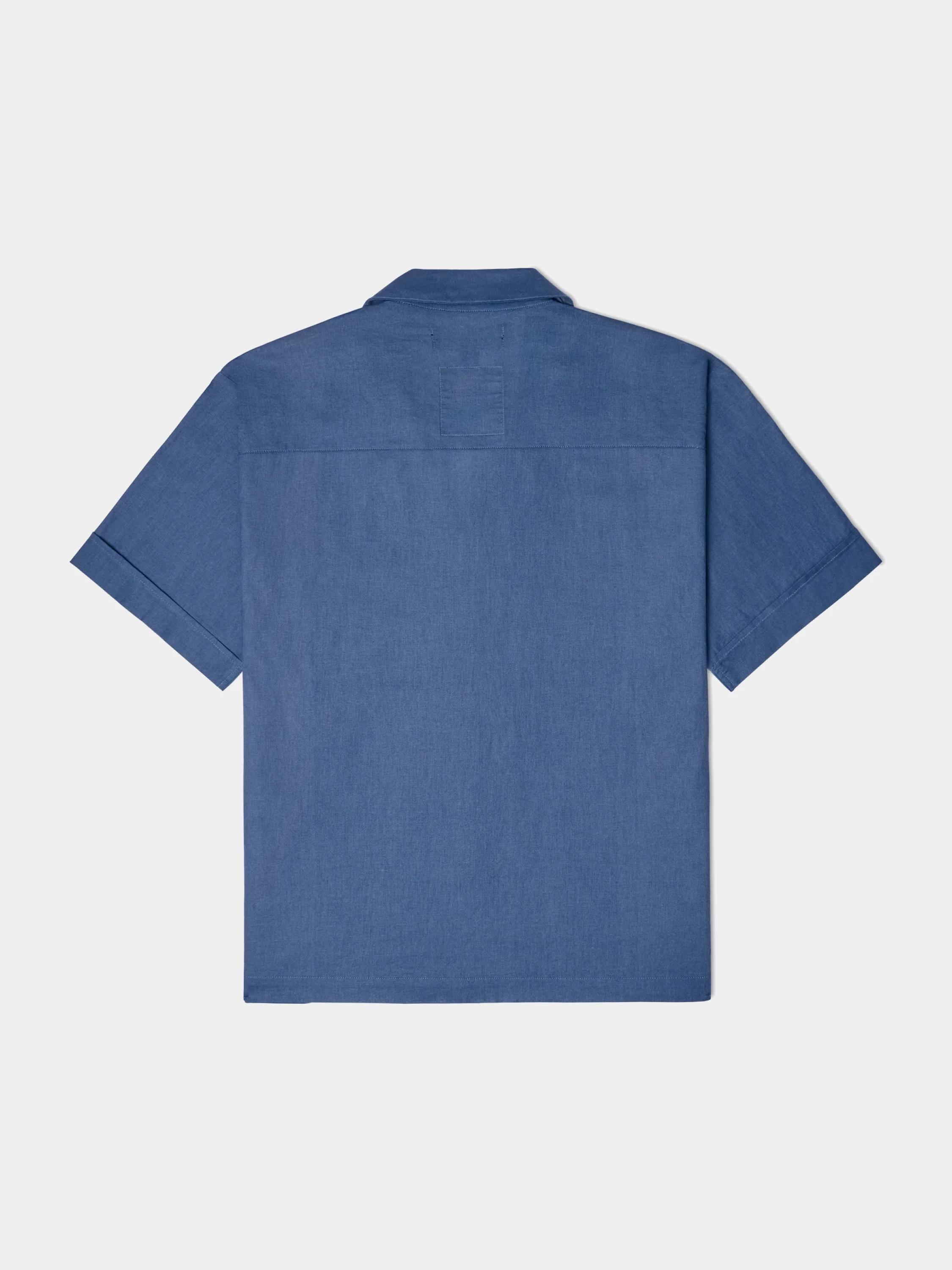 Рубашка c коротким рукавом KidSuper Face Camo Shirt Blue