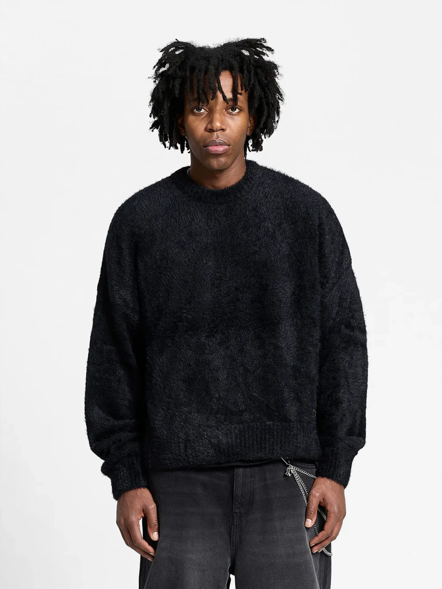 Свитер RETERNITY Essential Furry Knit Black