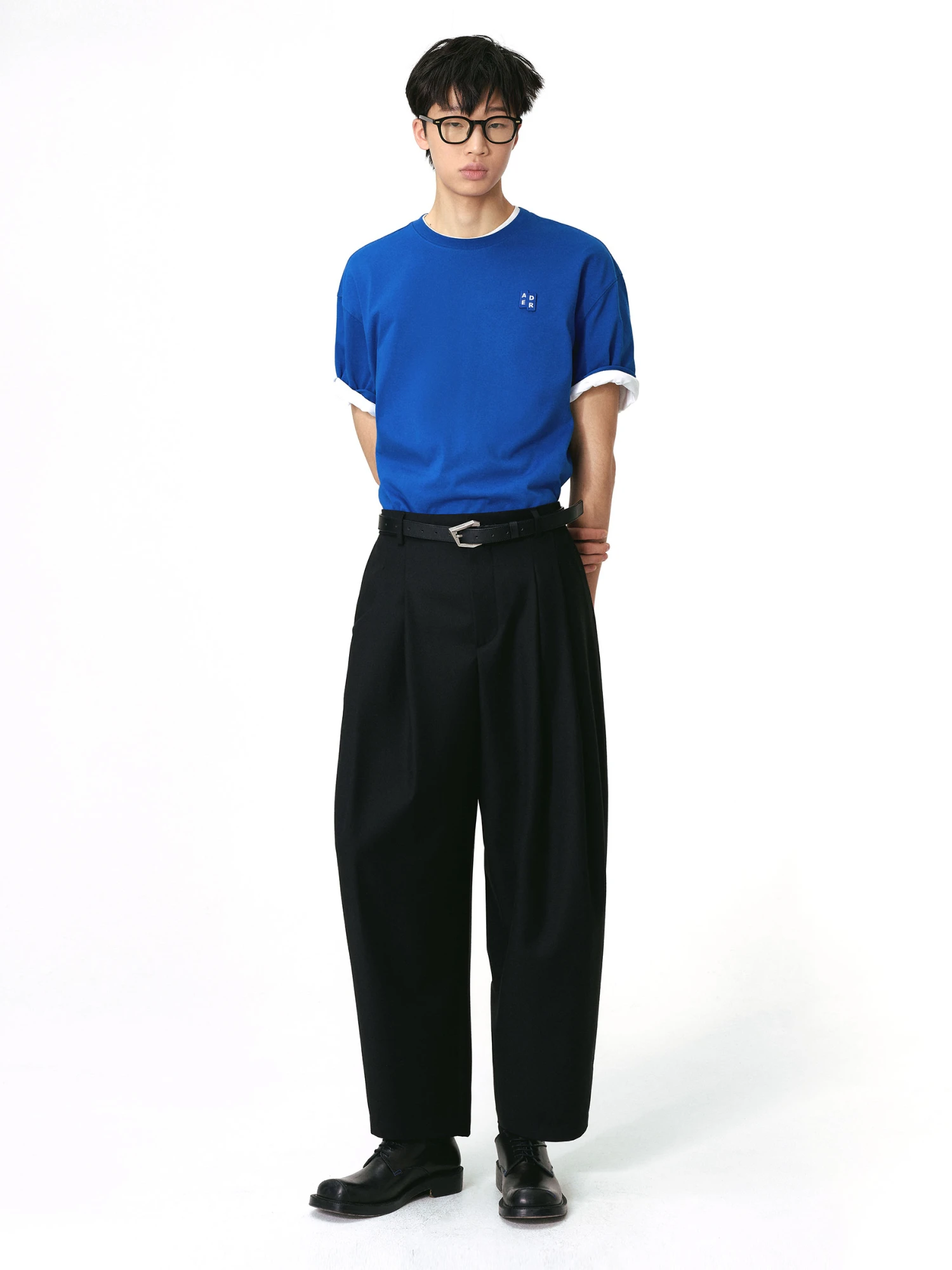 Футболка ADERERROR Sig; BL Tag T-Shirt 01 Blue
