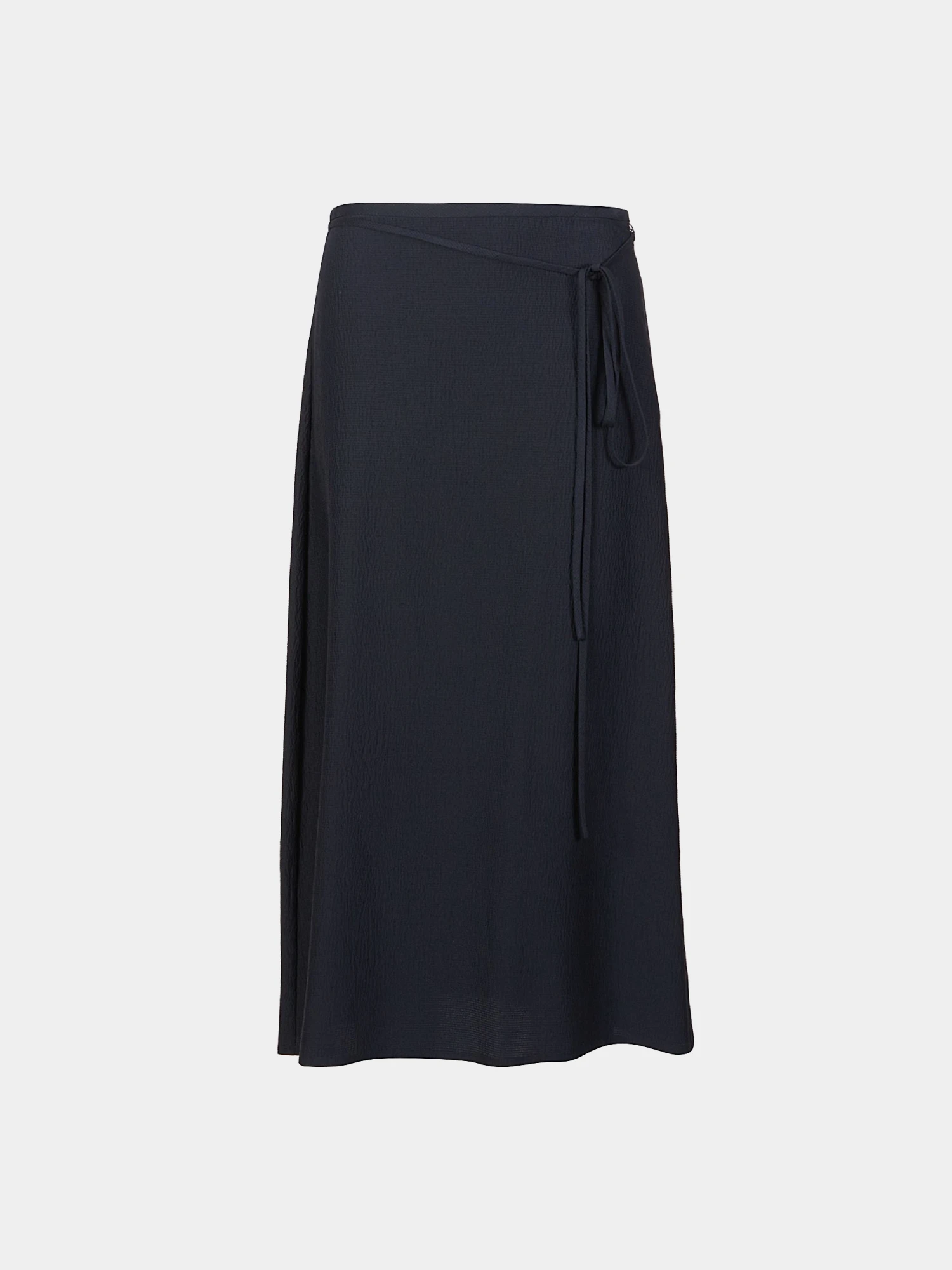Женская юбка LE17SEPTEMBRE Crinkled Fluid Skirt Navy