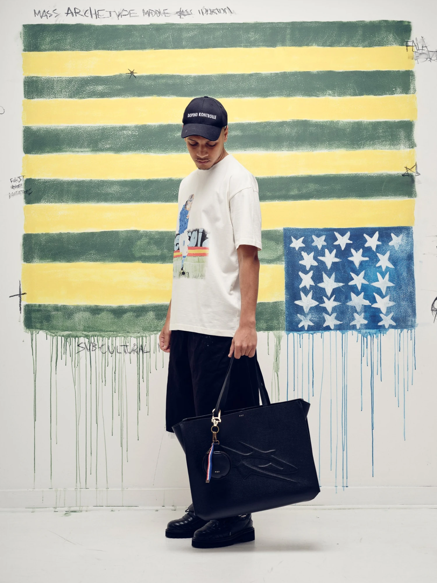 Шорты PIET Lined Chino Black