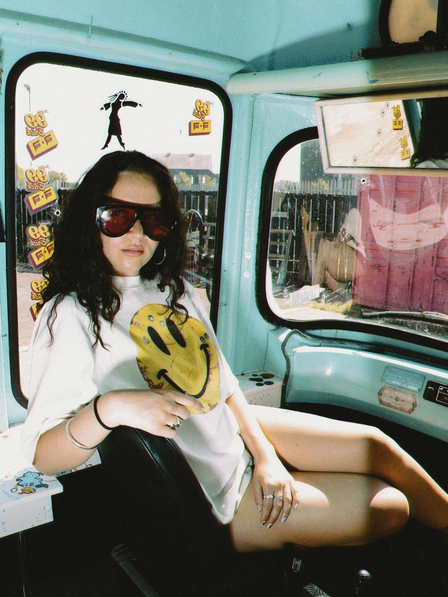 Футболка SAINT MXXXXXX Smile KLF Tee White